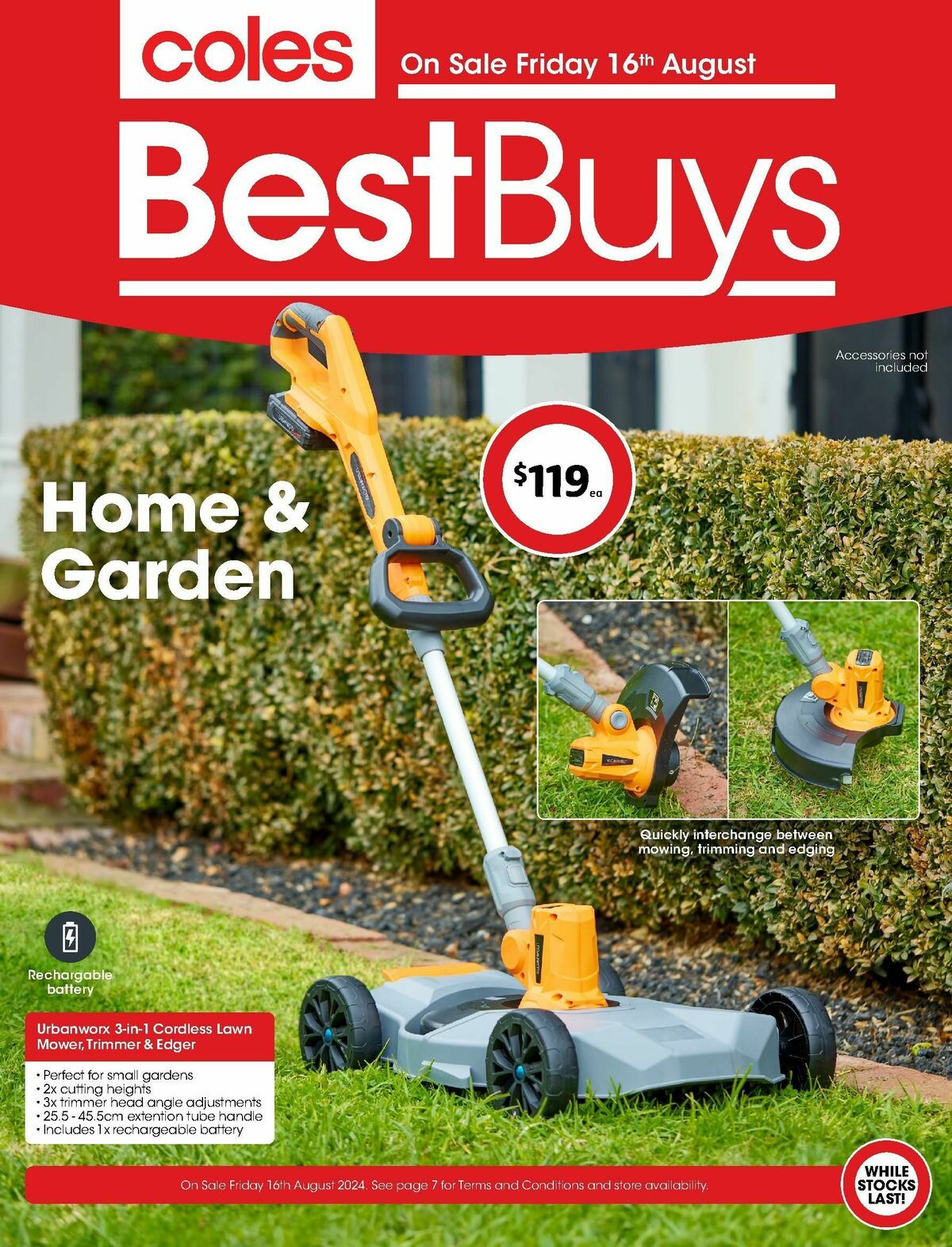 Coles Best Buys - Home & Garden Catalogues from 16 August