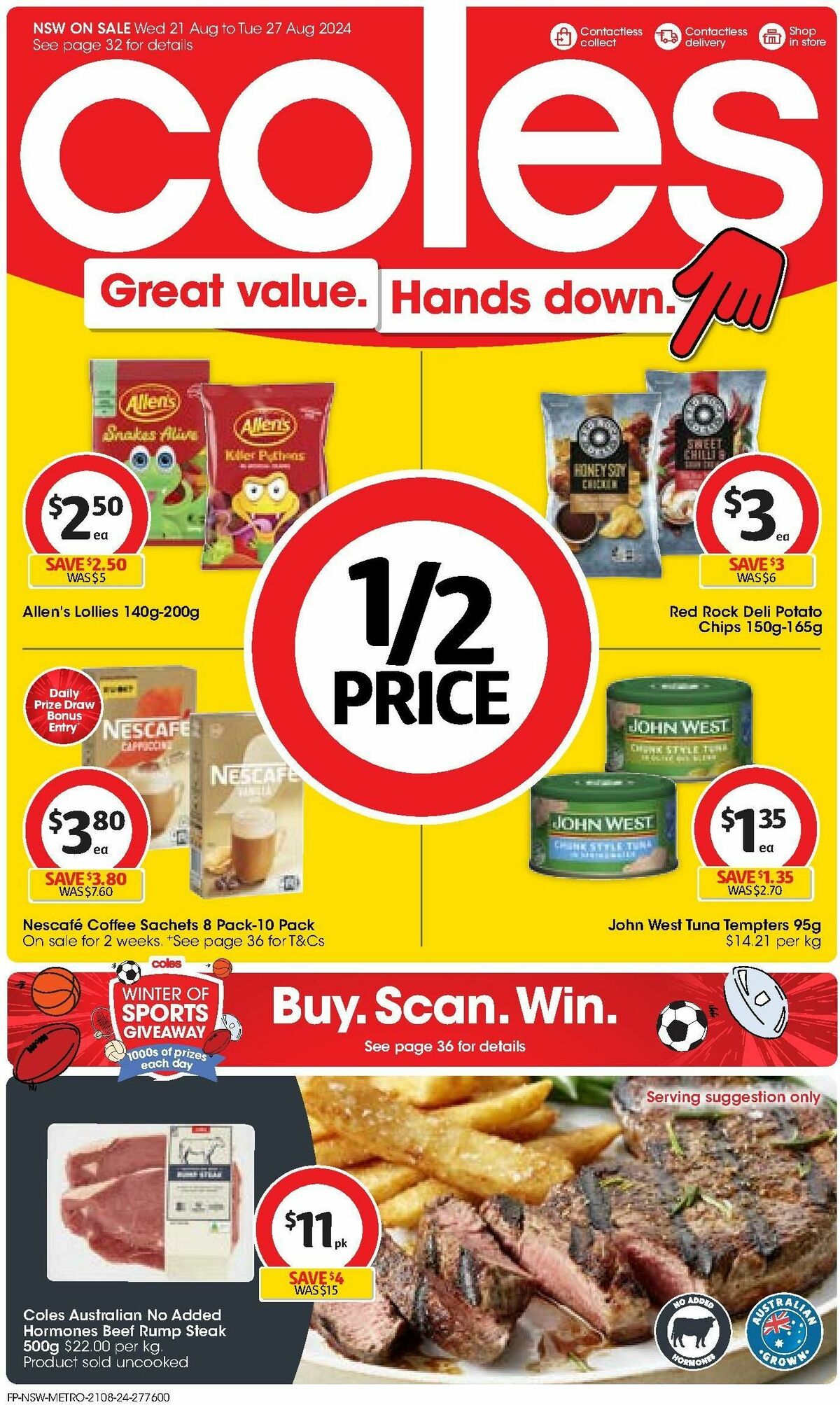 Coles Catalogues from 21 August