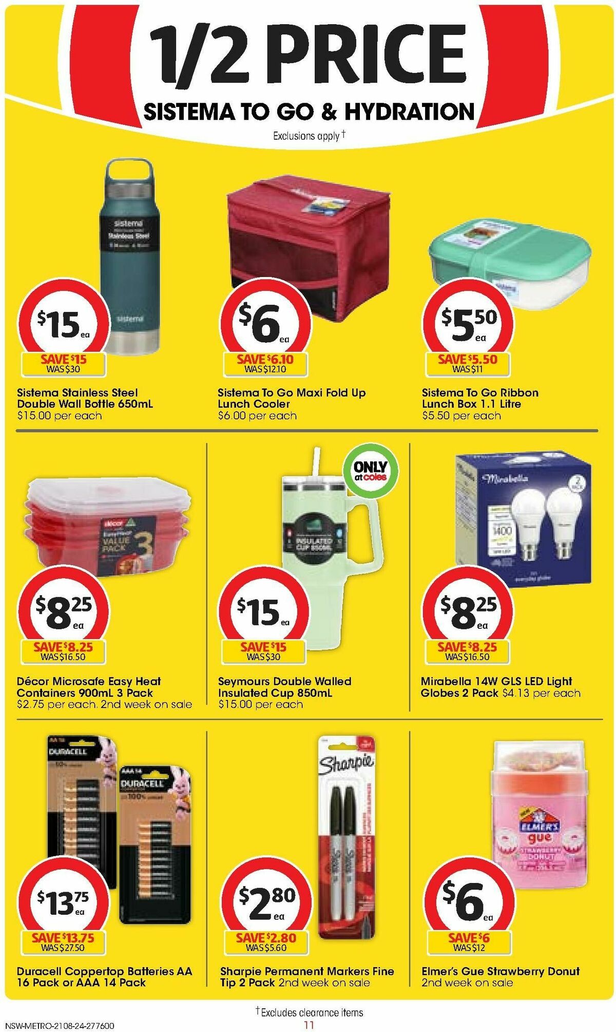 Coles Catalogues from 21 August