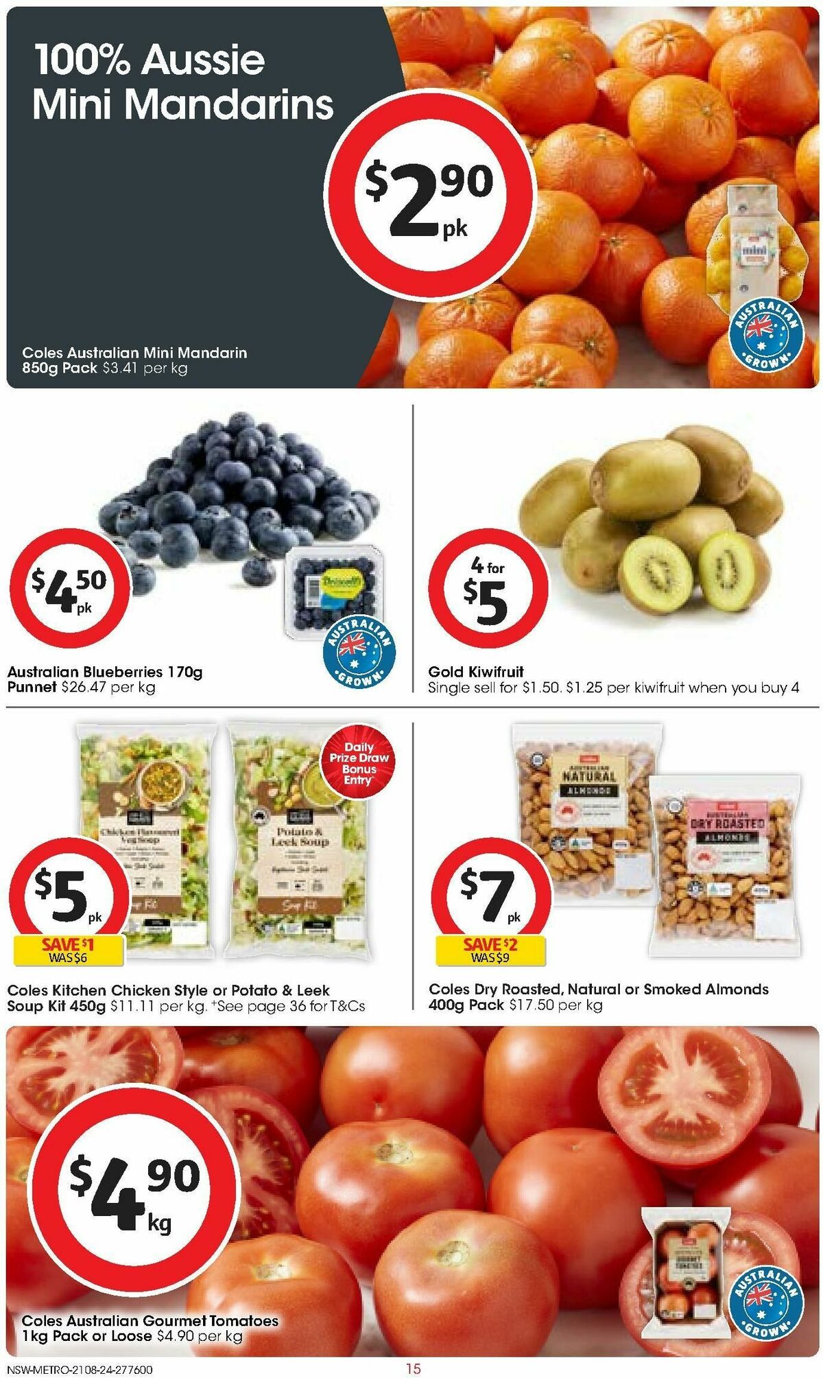 Coles Catalogues from 21 August