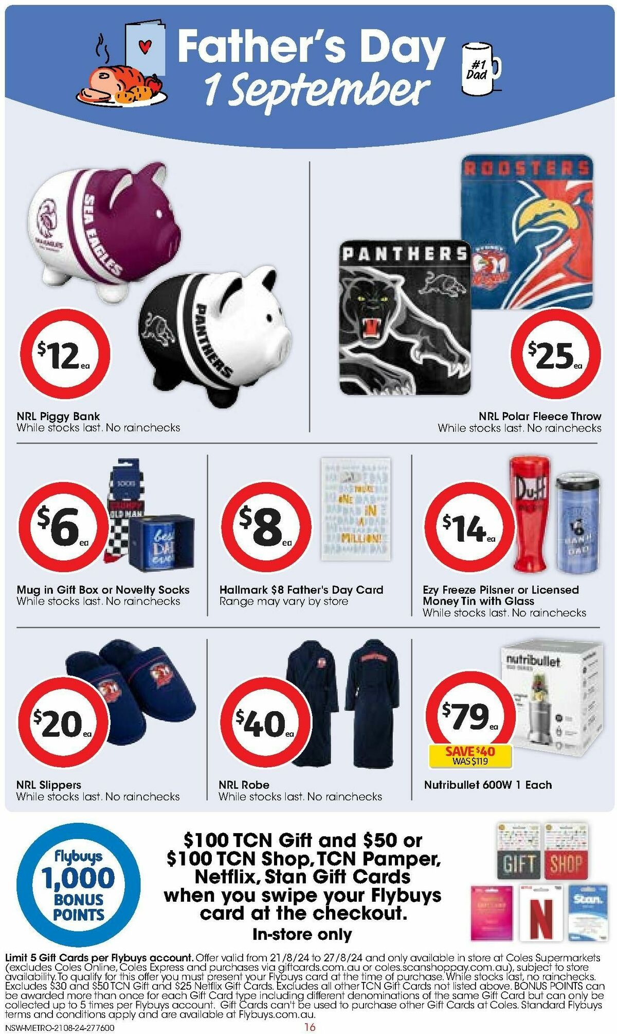 Coles Catalogues from 21 August