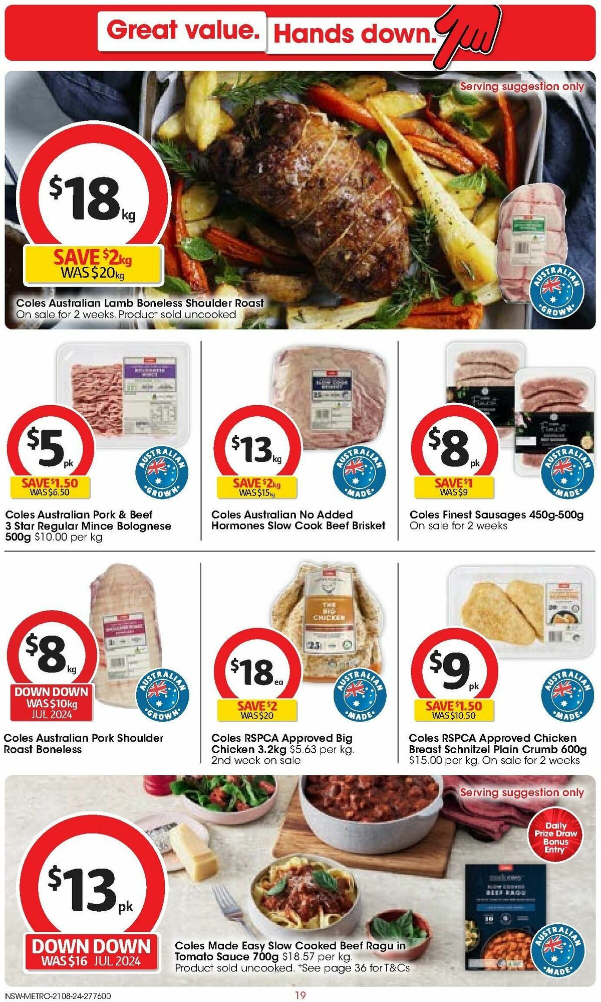 Coles Catalogues from 21 August