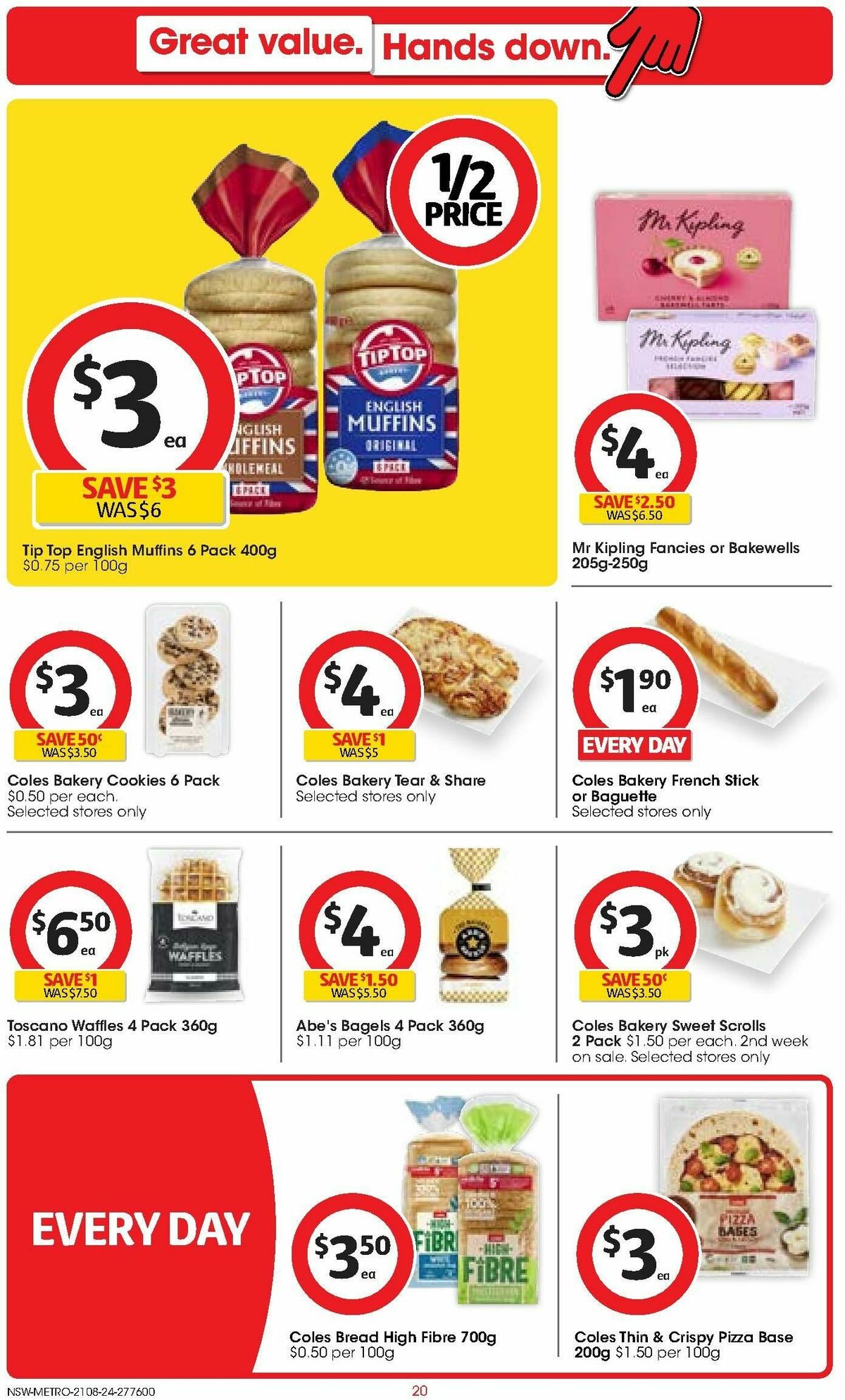 Coles Catalogues from 21 August