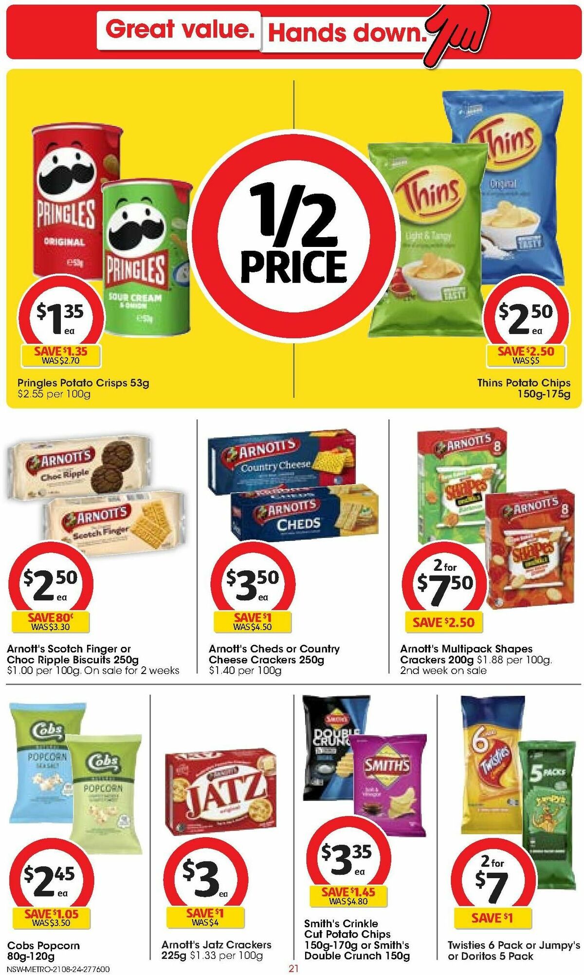 Coles Catalogues from 21 August