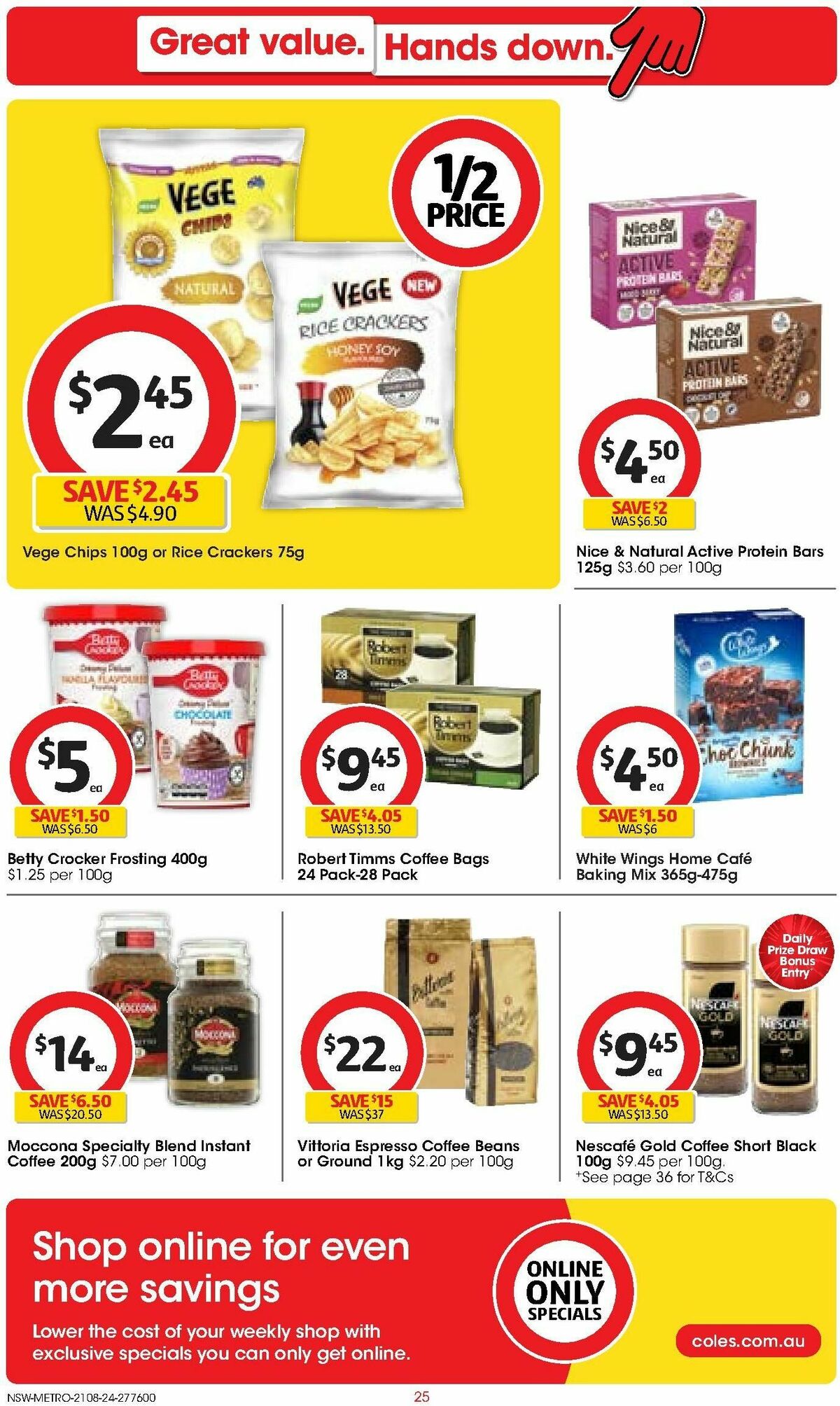 Coles Catalogues from 21 August