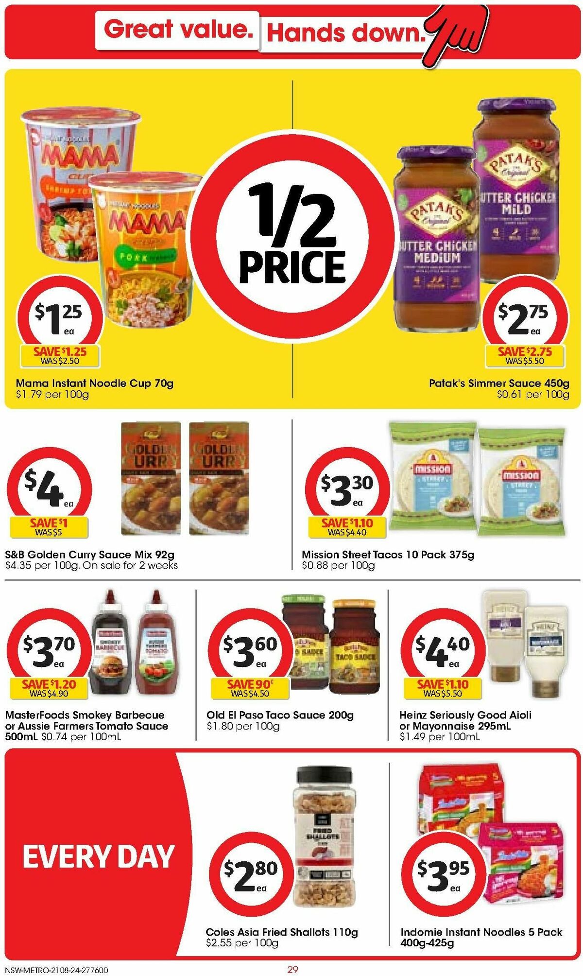 Coles Catalogues from 21 August