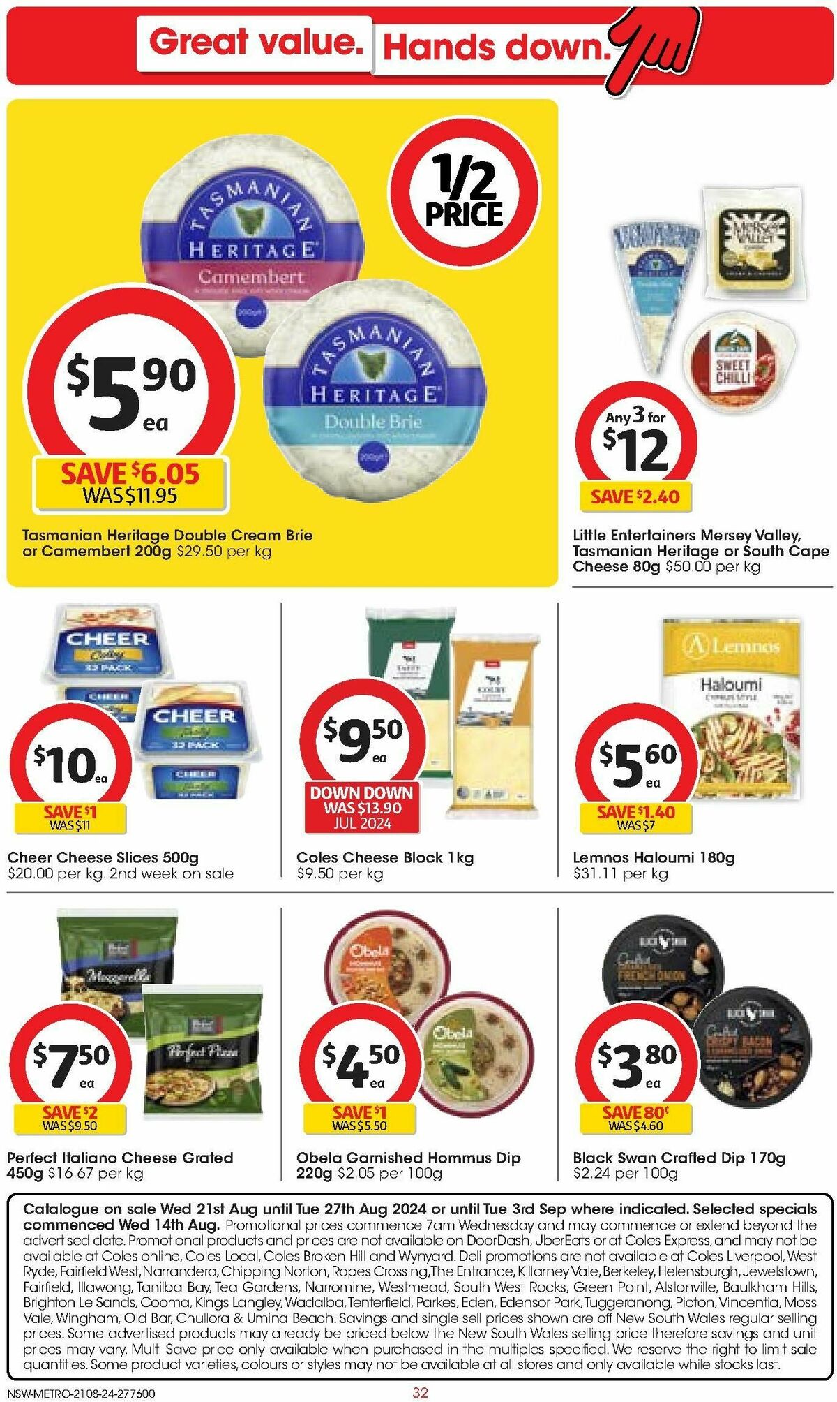 Coles Catalogues from 21 August