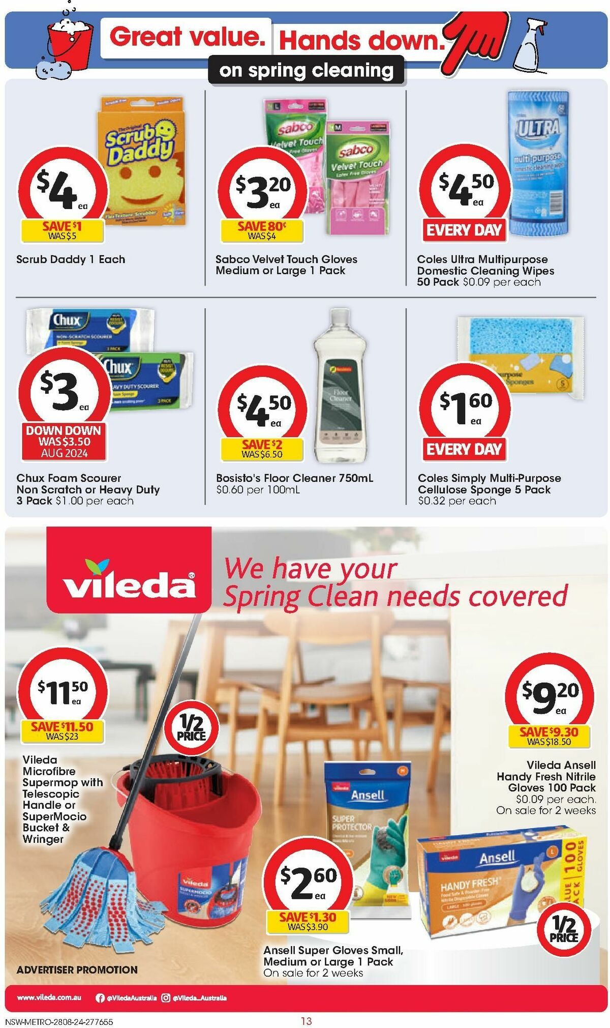 Coles Catalogues from 28 August