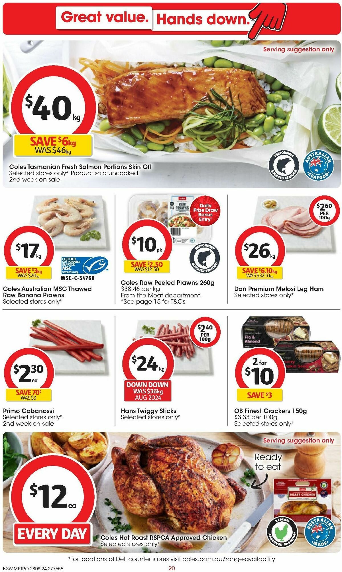 Coles Catalogues from 28 August