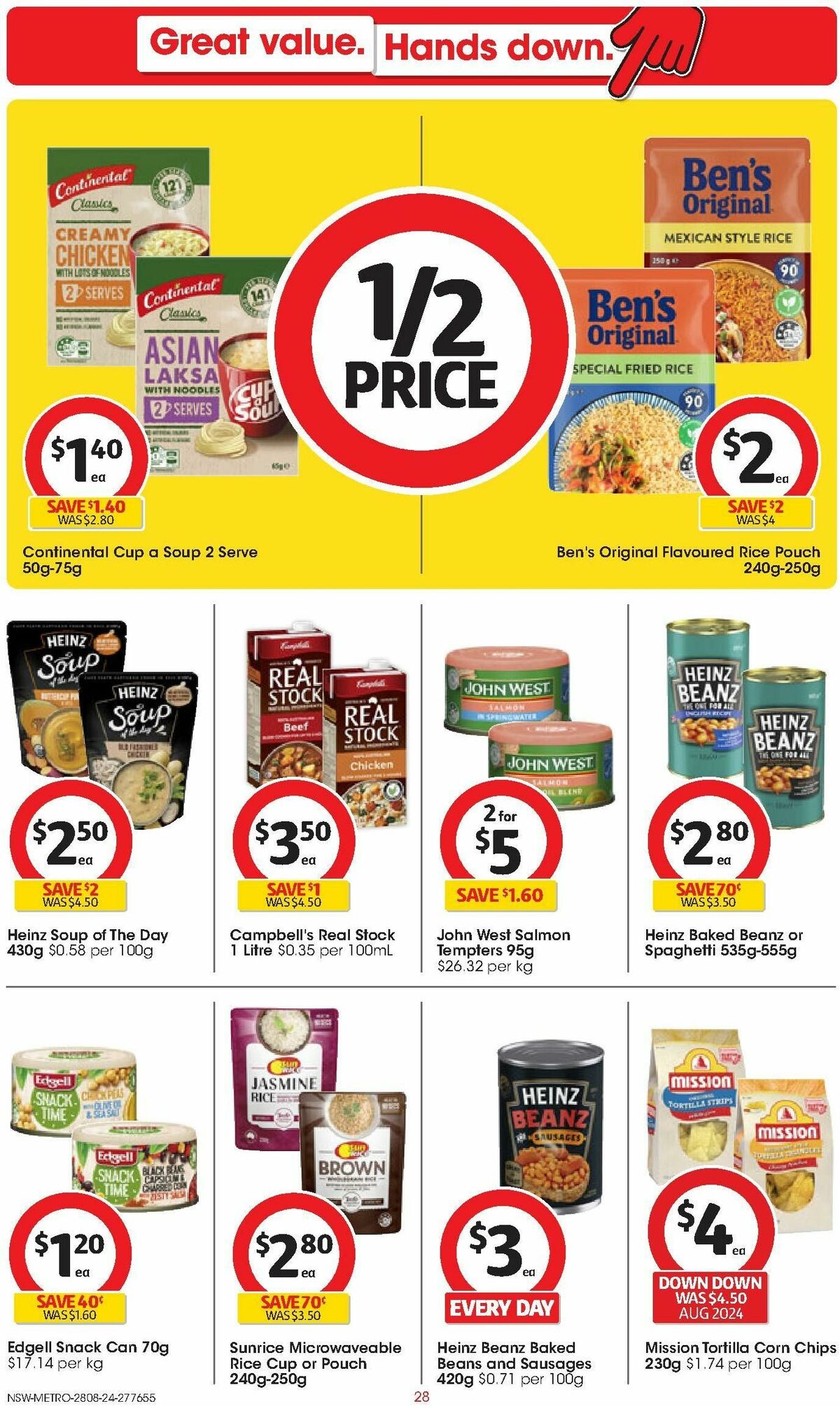 Coles Catalogues from 28 August