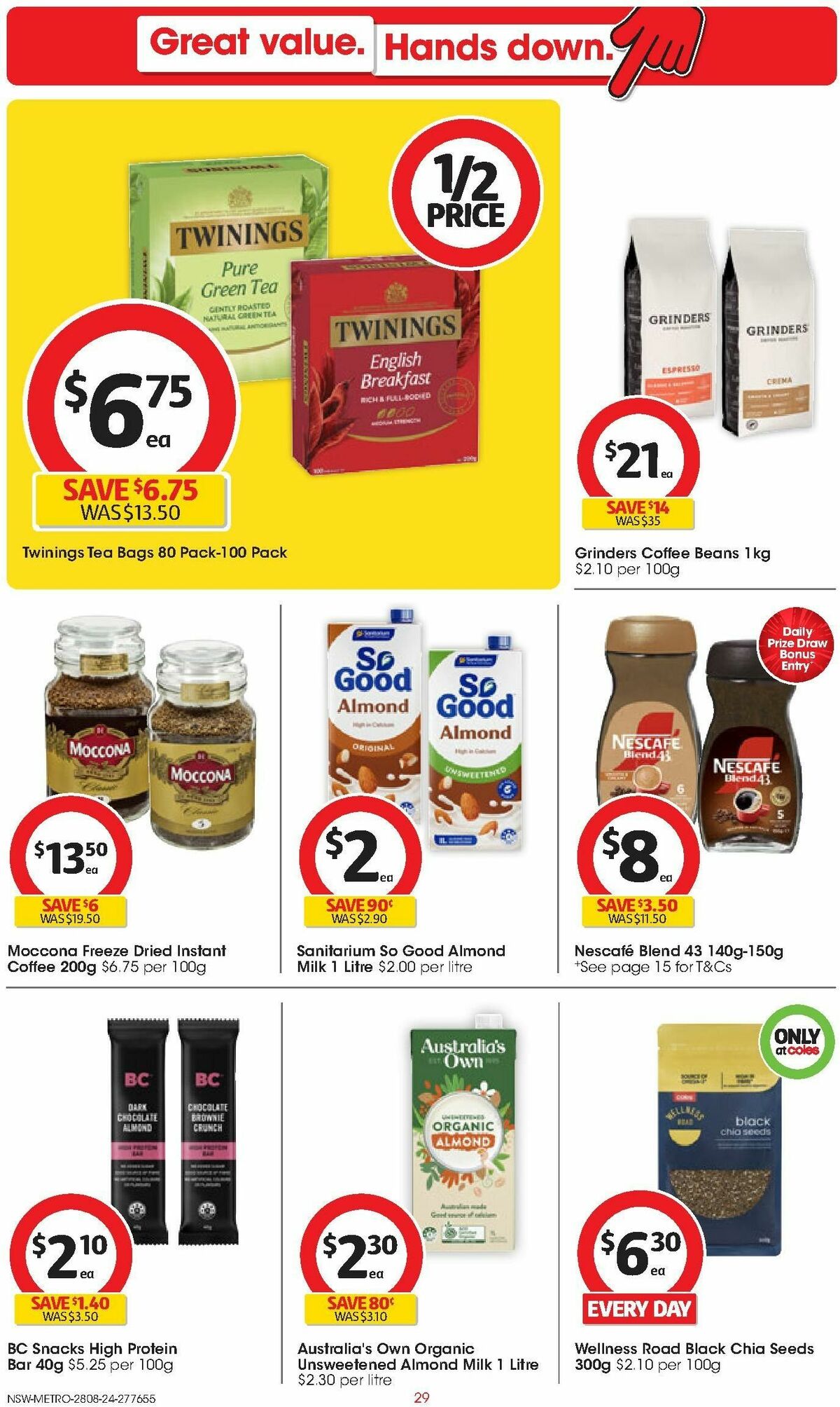 Coles Catalogues from 28 August