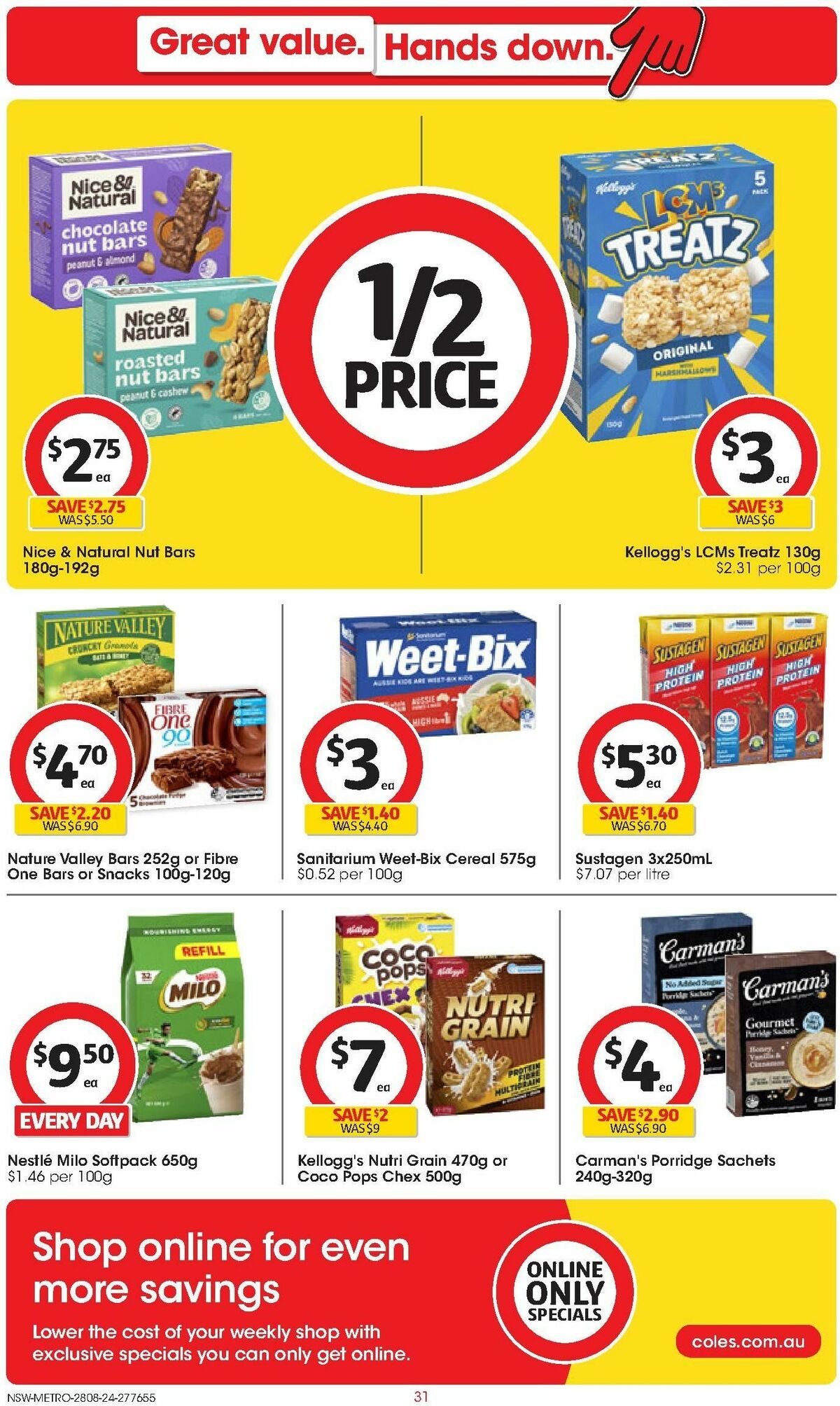 Coles Catalogues from 28 August