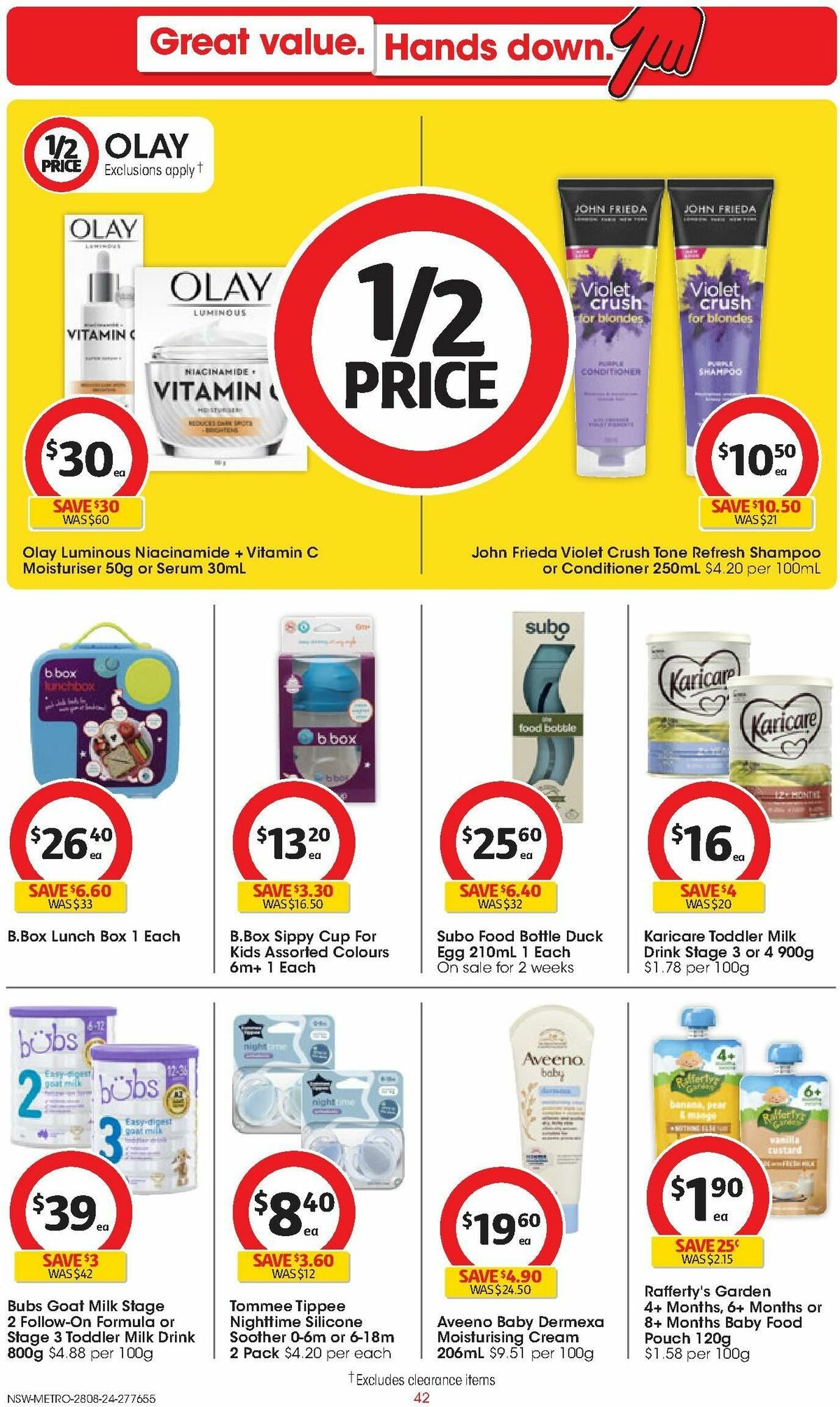 Coles Catalogues from 28 August