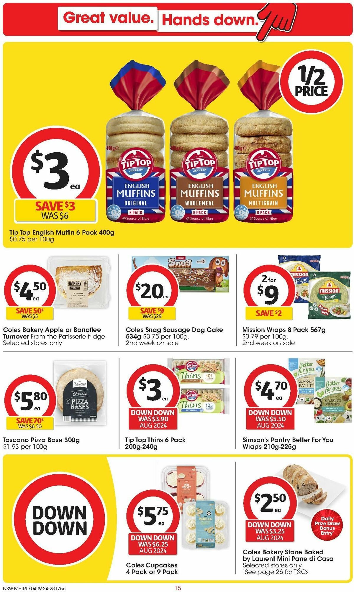 Coles Catalogues from 4 September