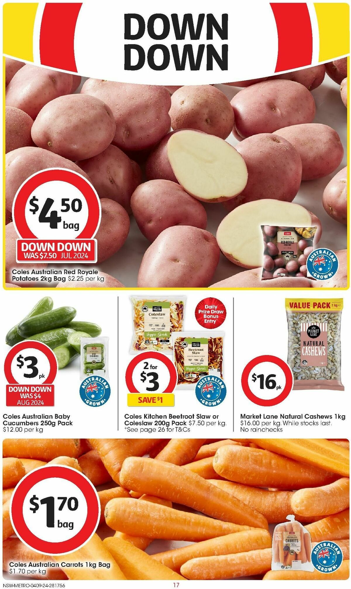 Coles Catalogues from 4 September