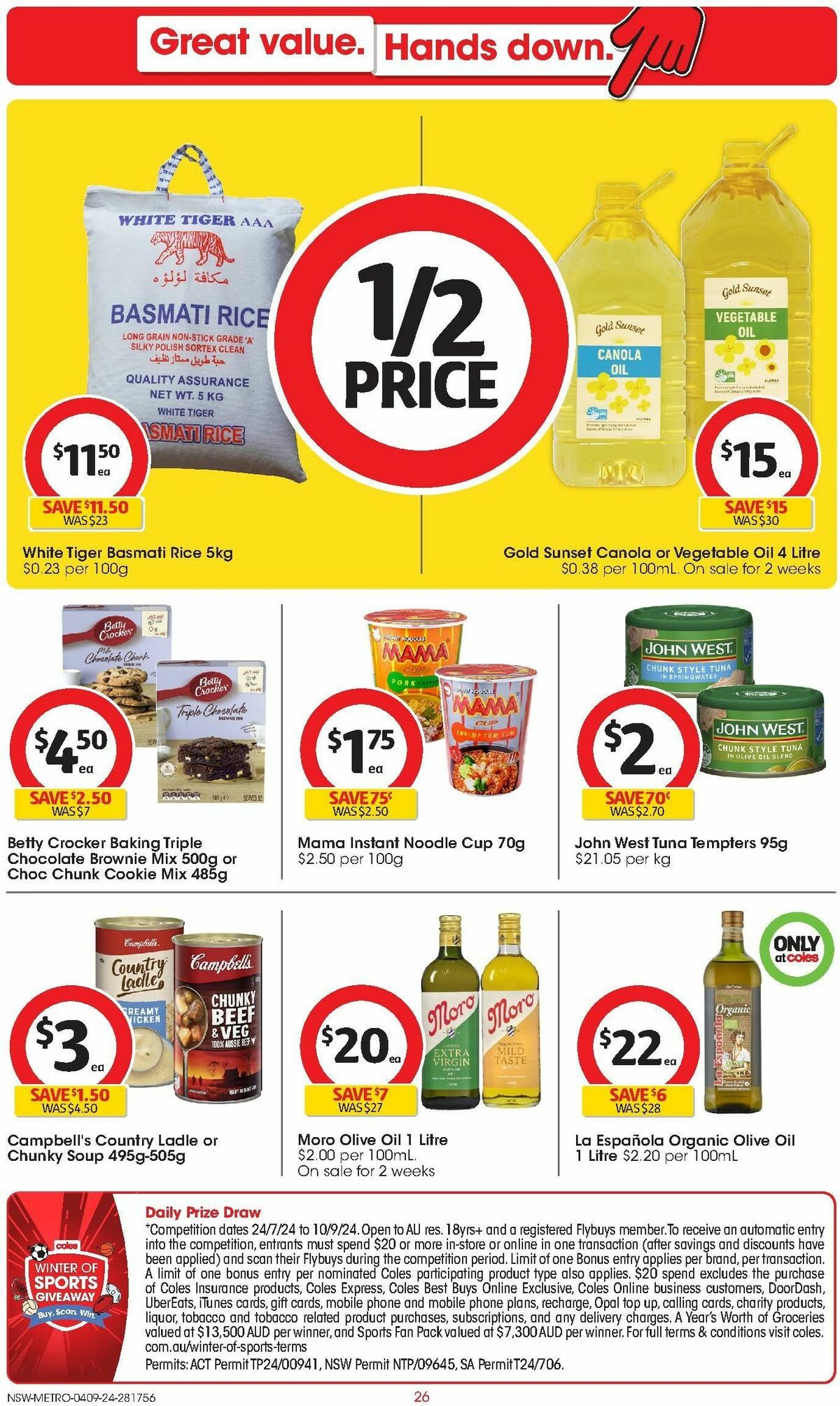 Coles Catalogues from 4 September