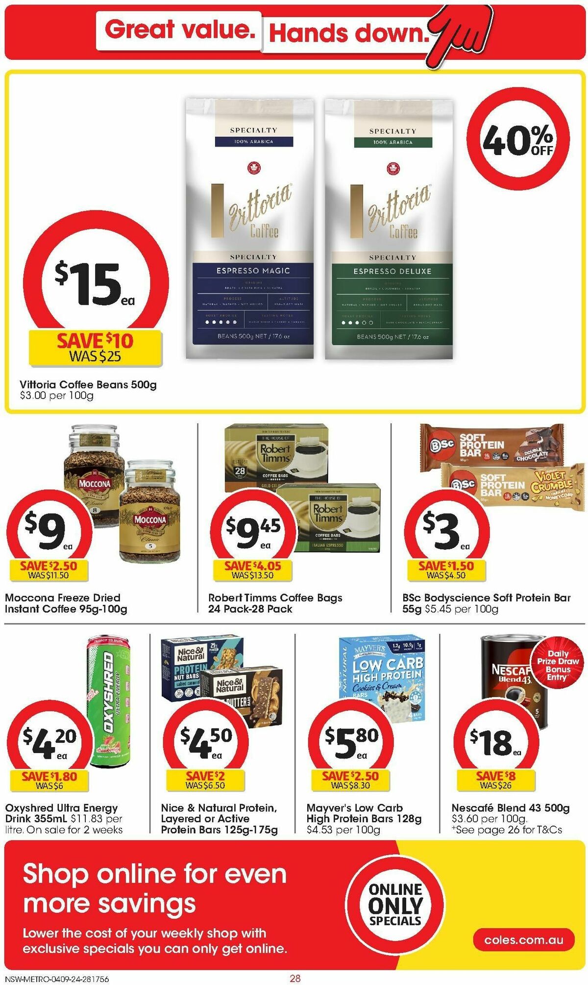 Coles Catalogues from 4 September