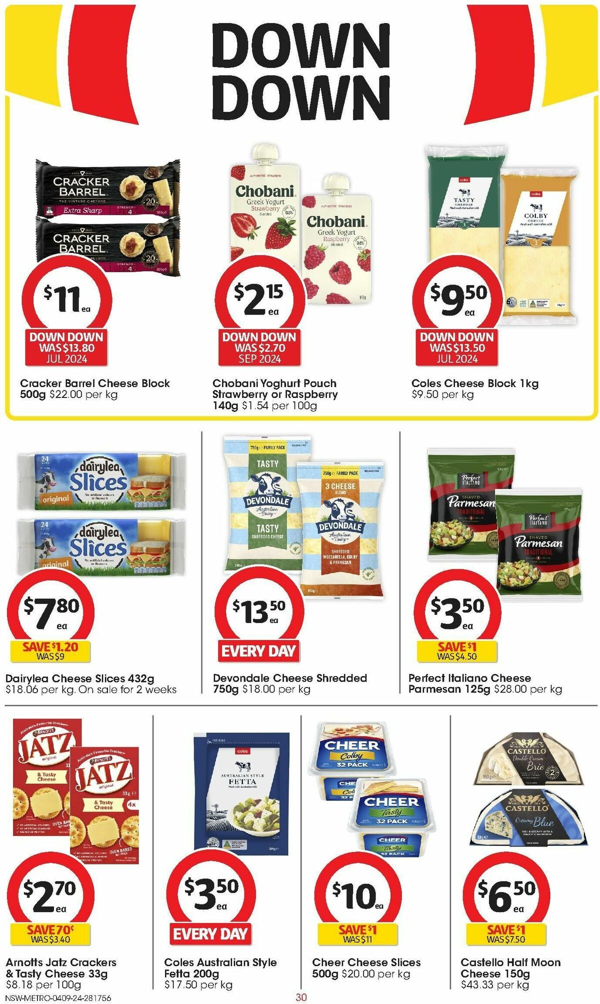 Coles Catalogues from 4 September