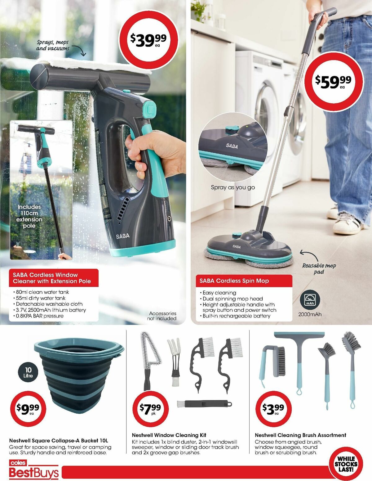 Coles Best Buys - Spring Cleaning Essentials Catalogues from 6 September