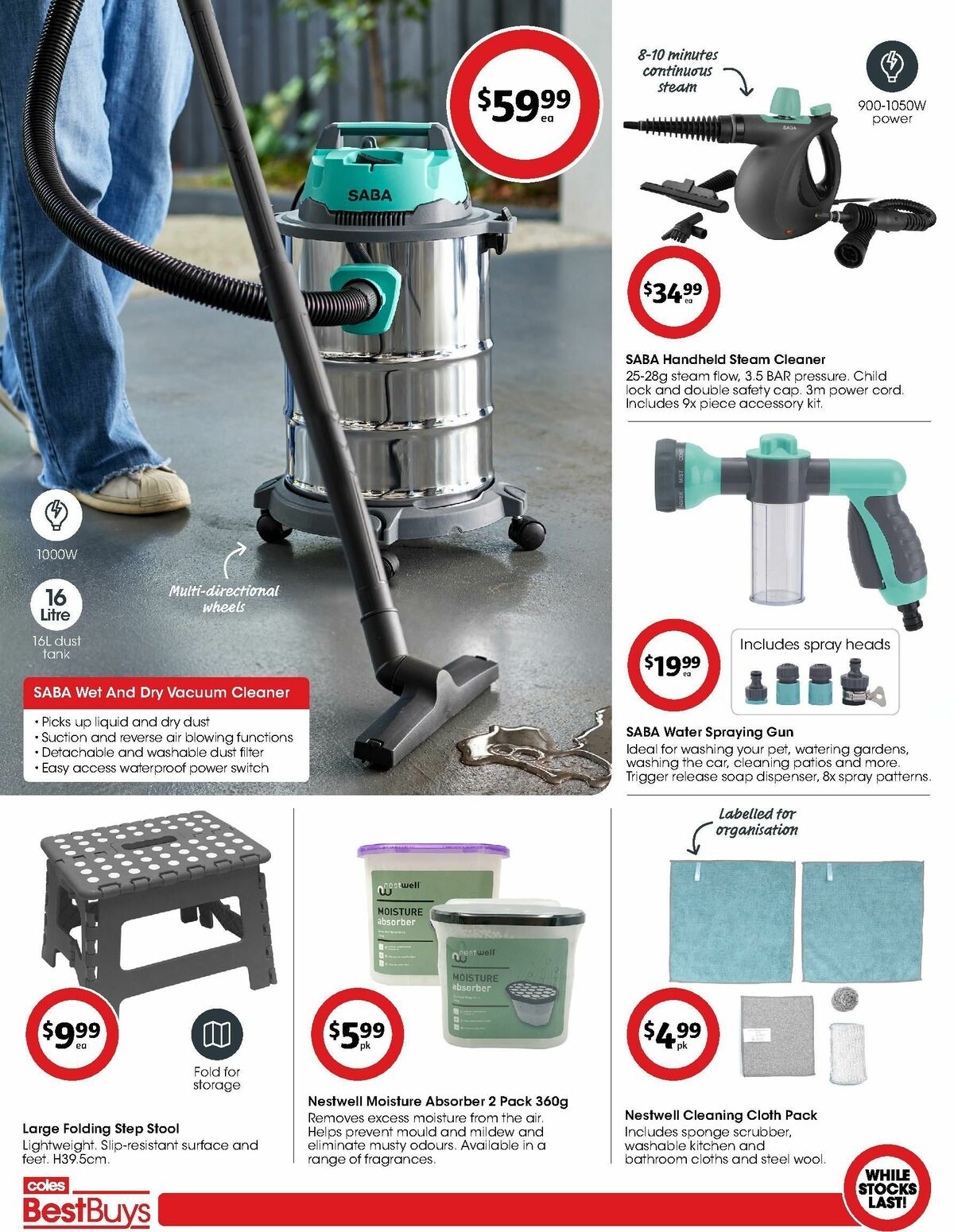 Coles Best Buys - Spring Cleaning Essentials Catalogues from 6 September