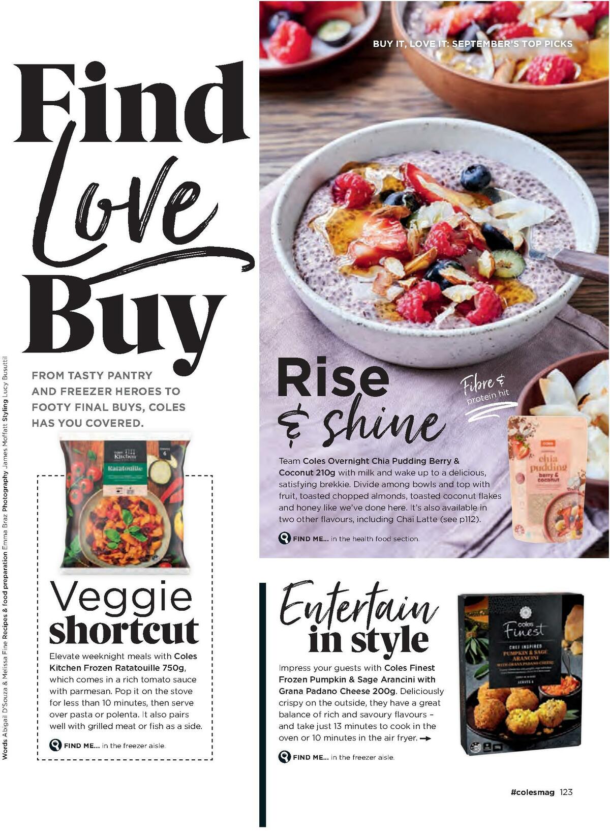 Coles Magazine September Catalogues from 1 September