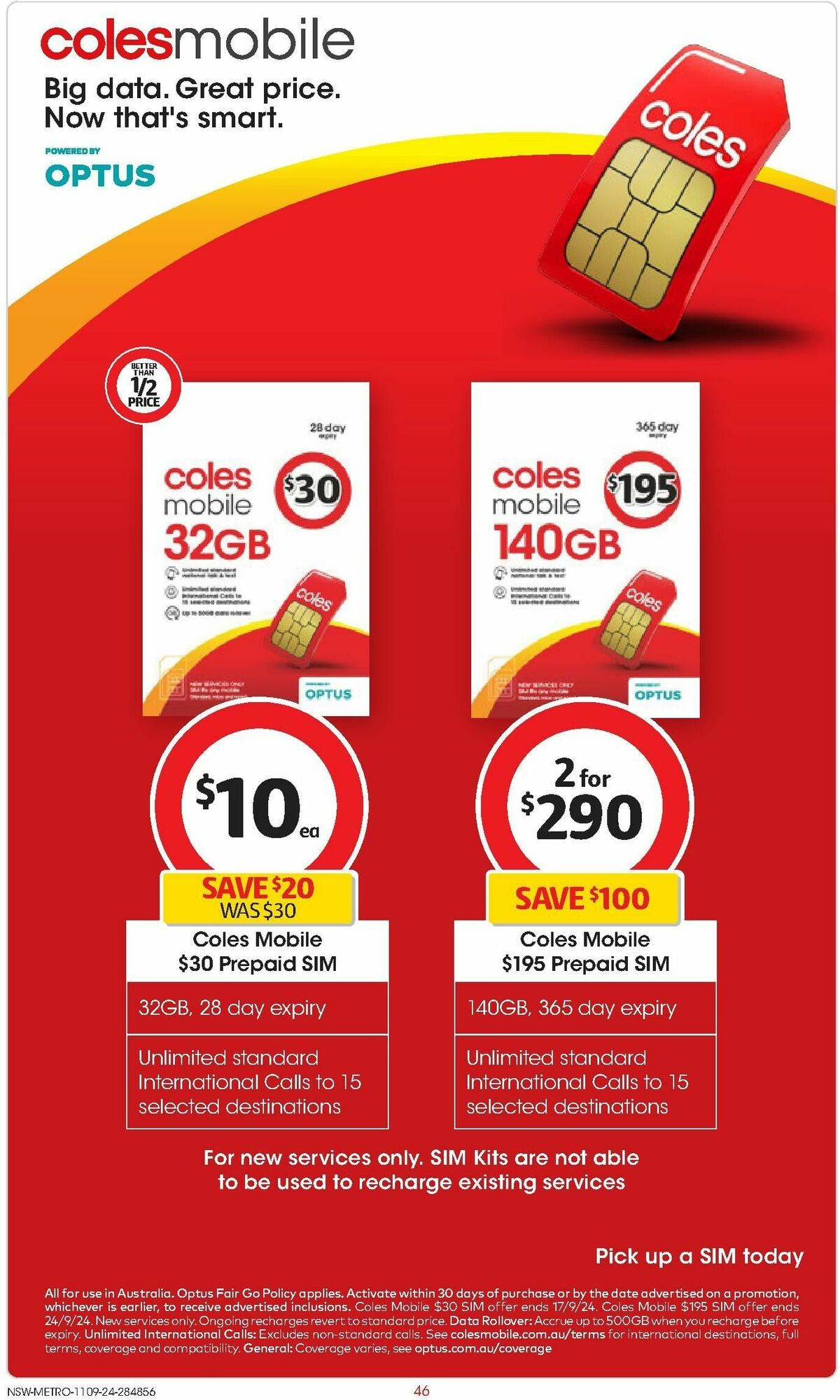 Coles Catalogues from 11 September