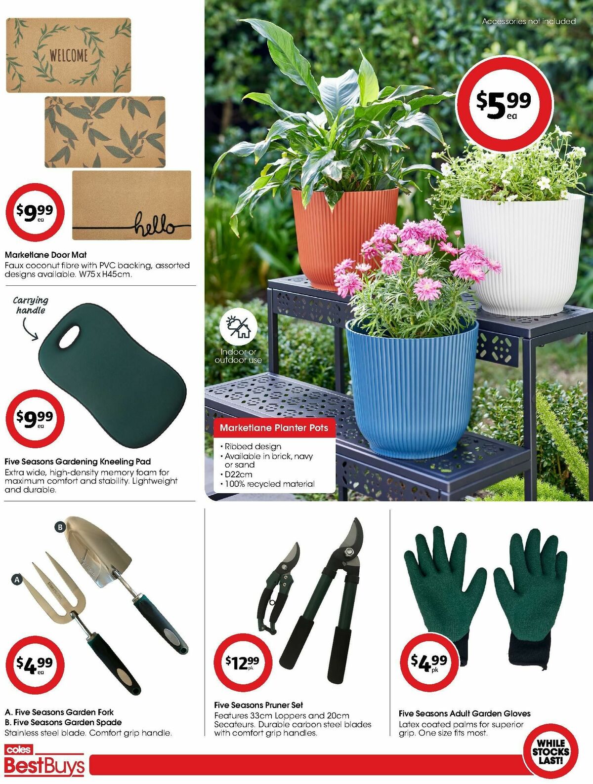 Coles Best Buys - Spring Gardening Catalogues from 13 September