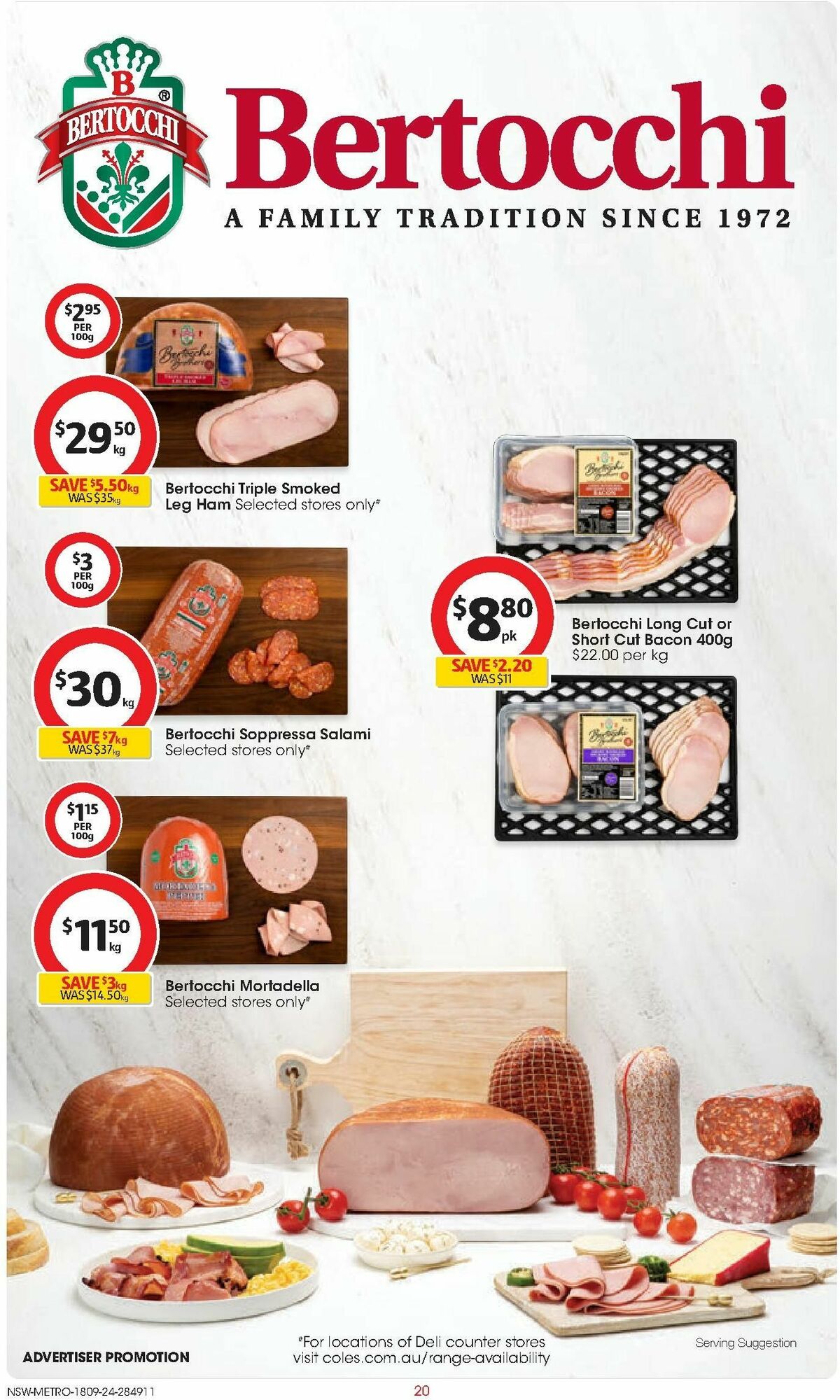 Coles Catalogues from 18 September