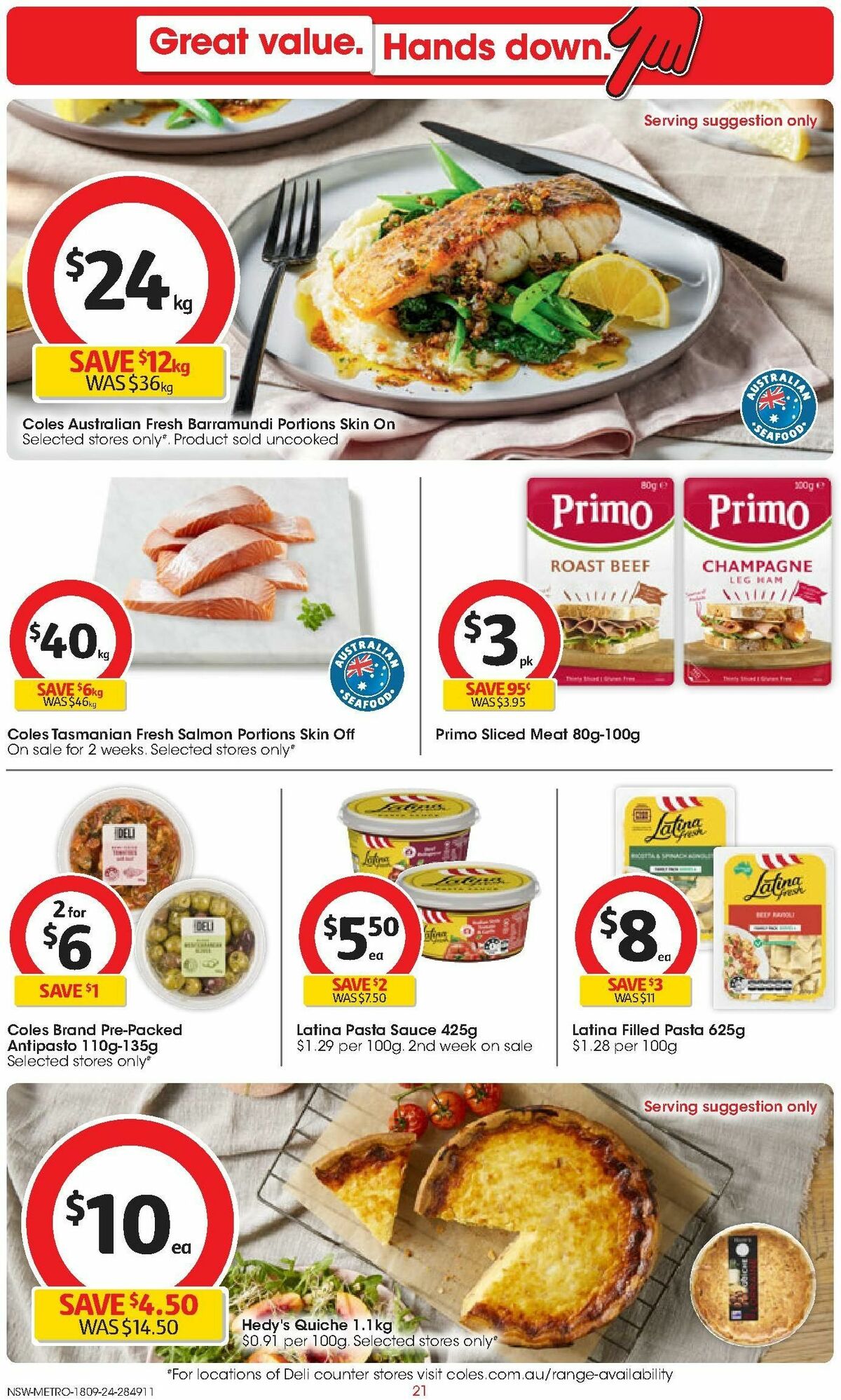 Coles Catalogues from 18 September