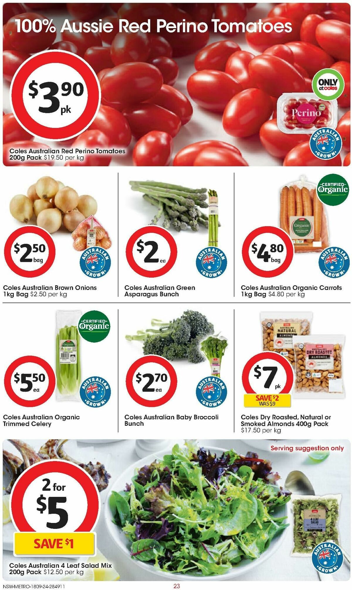 Coles Catalogues from 18 September