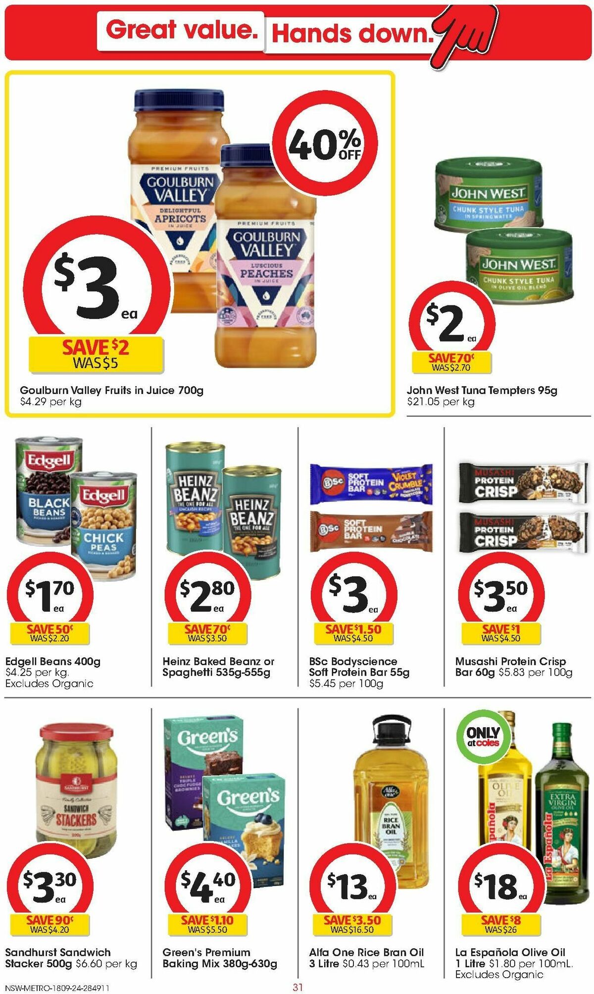 Coles Catalogues from 18 September