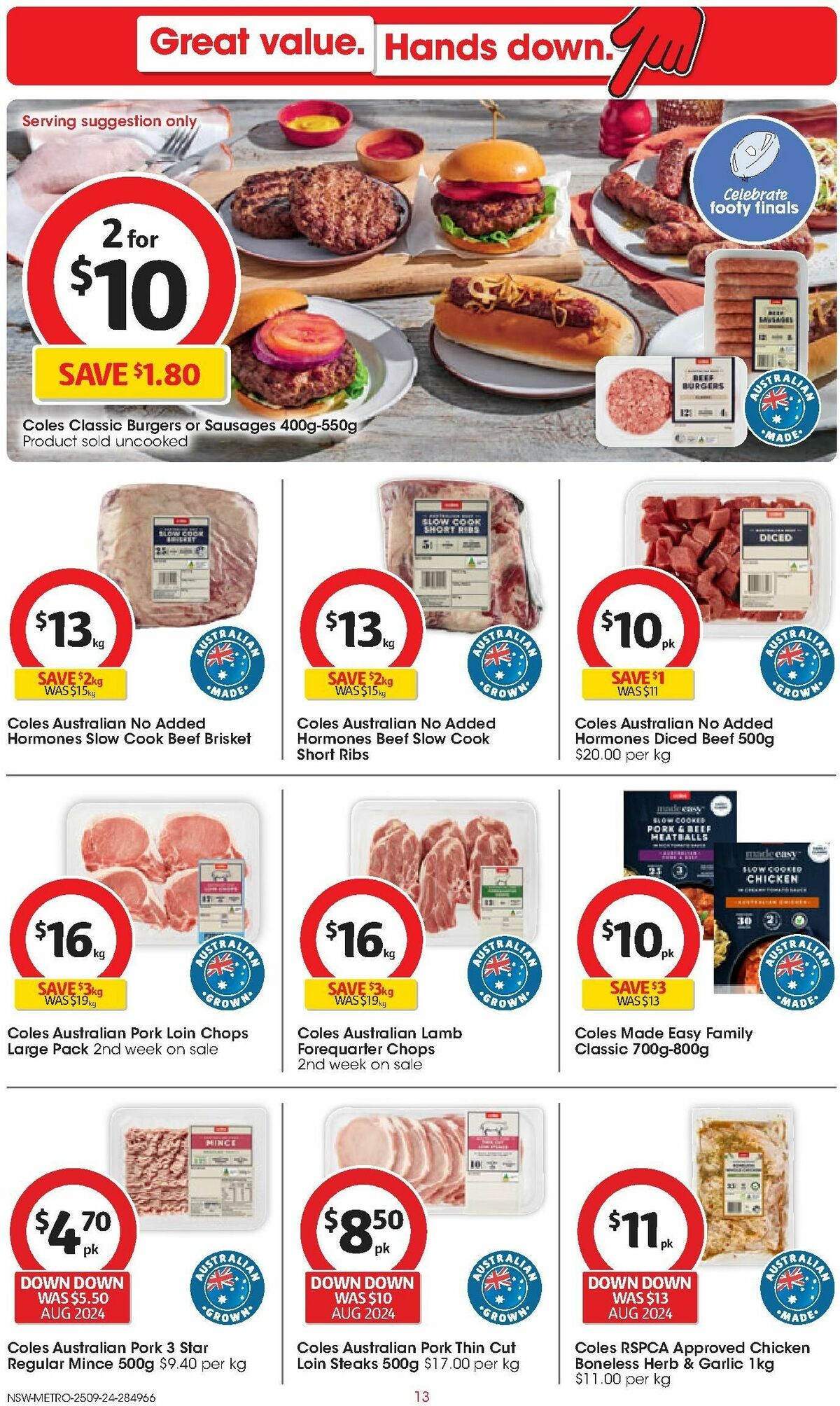 Coles Catalogues from 25 September