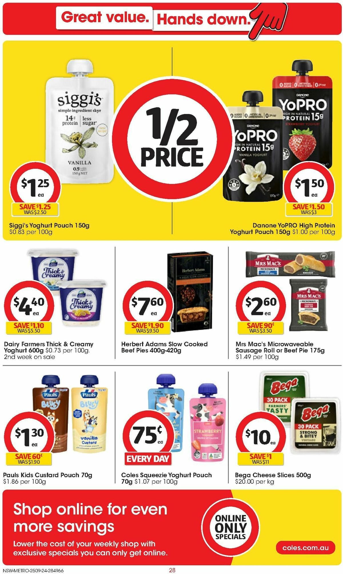 Coles Catalogues from 25 September