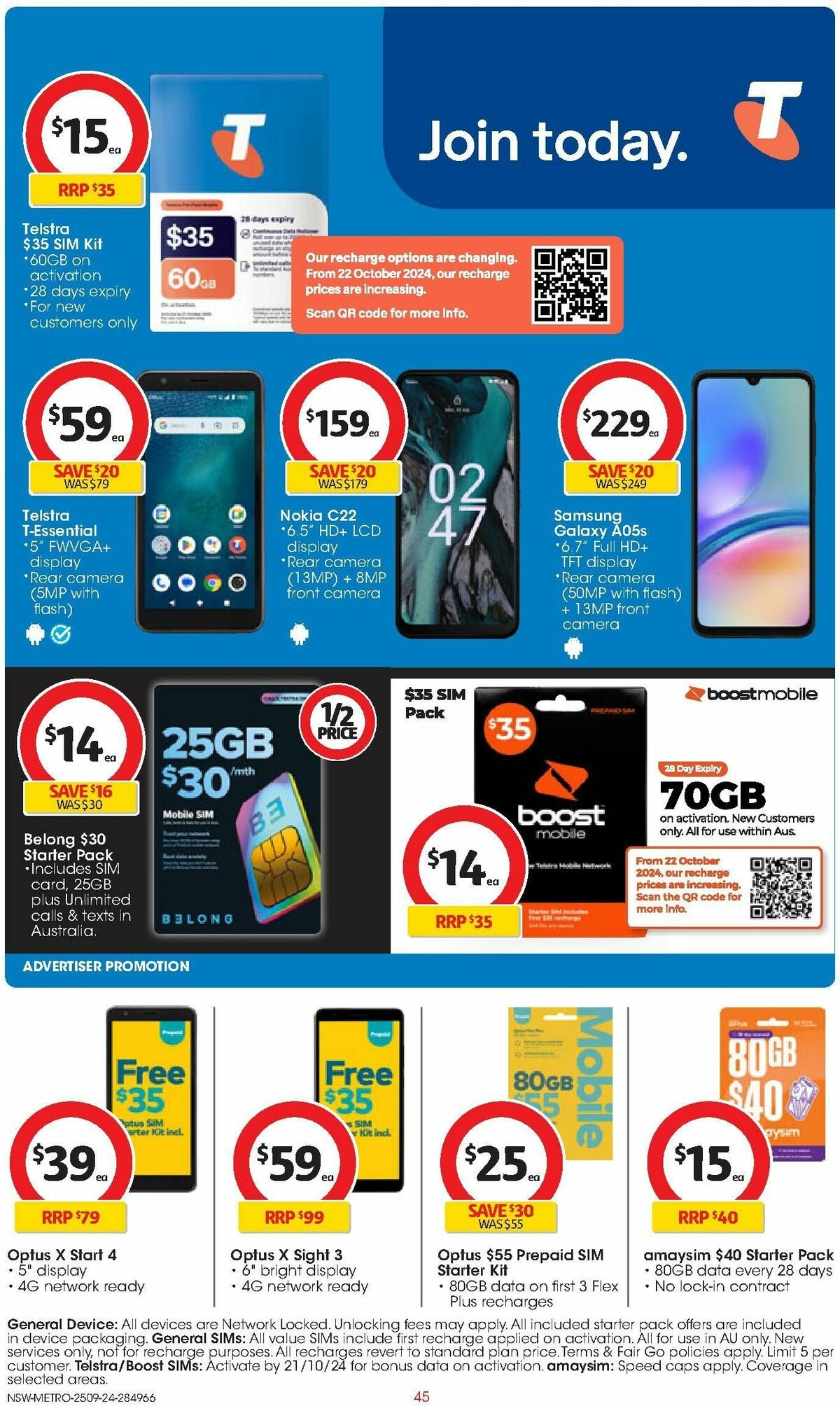 Coles Catalogues from 25 September