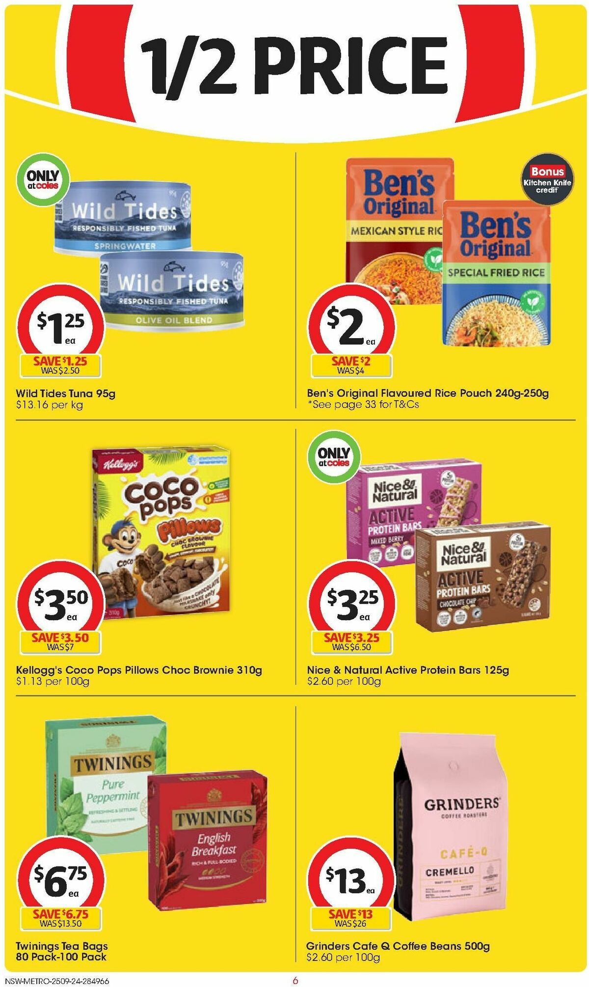 Coles Catalogues from 25 September