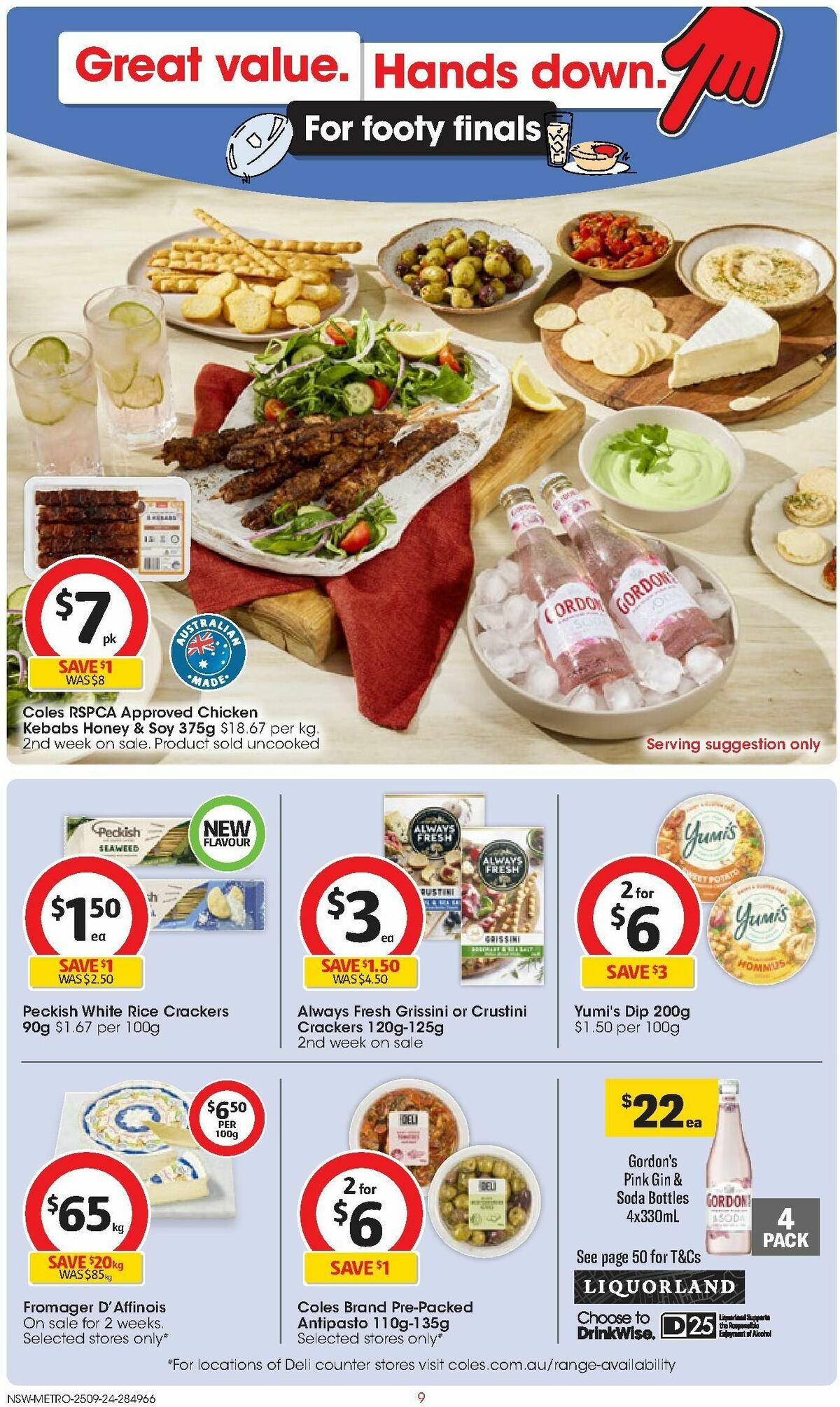 Coles Catalogues from 25 September