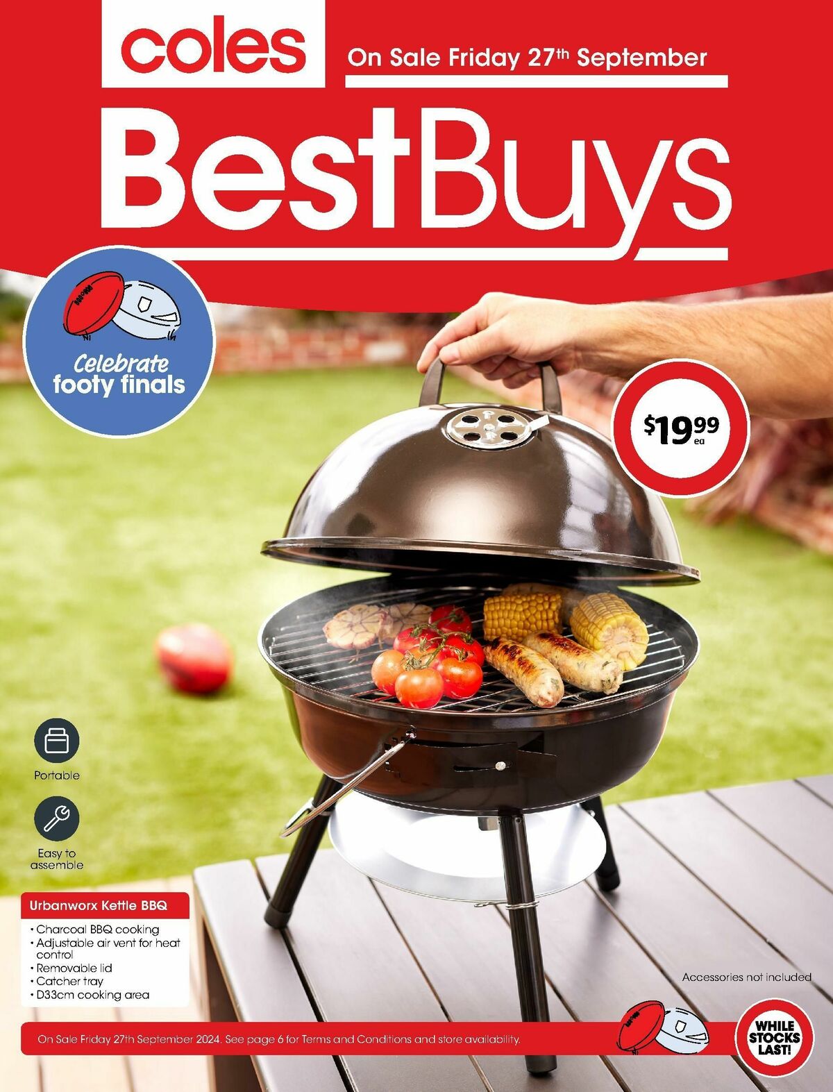 Coles Best Buys - BBQ Catalogues from 27 September