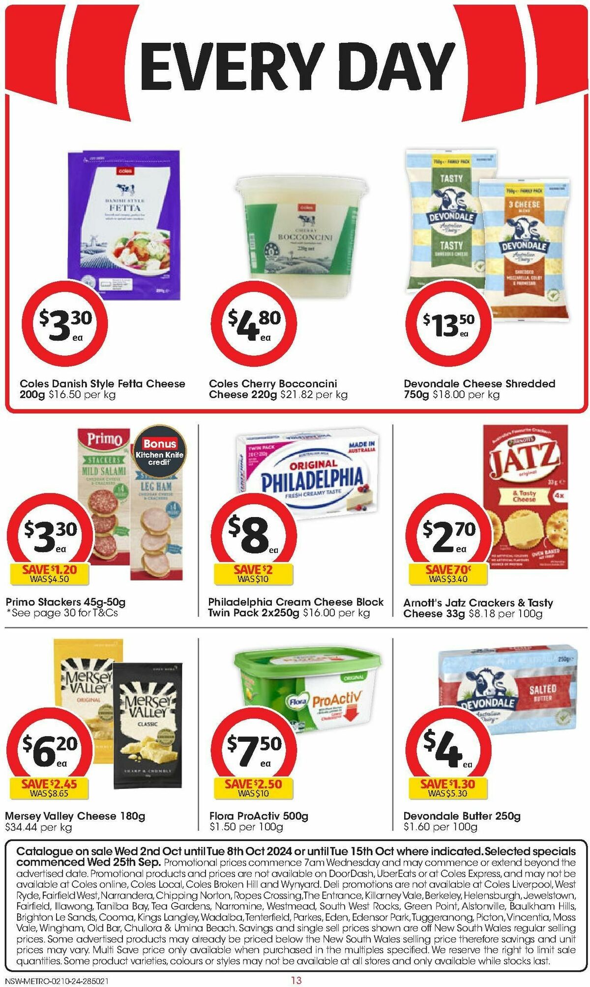 Coles Catalogues from 2 October