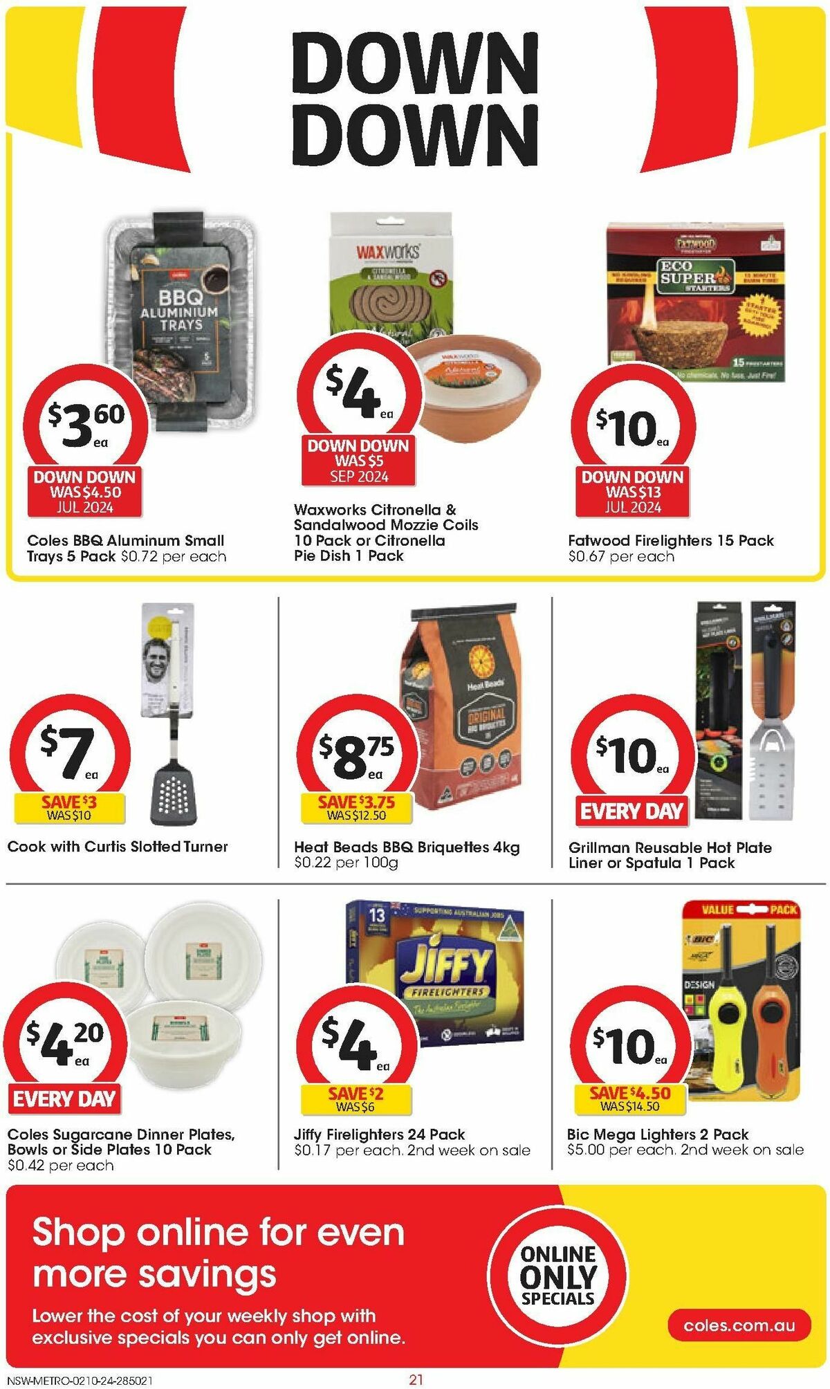 Coles Catalogues from 2 October