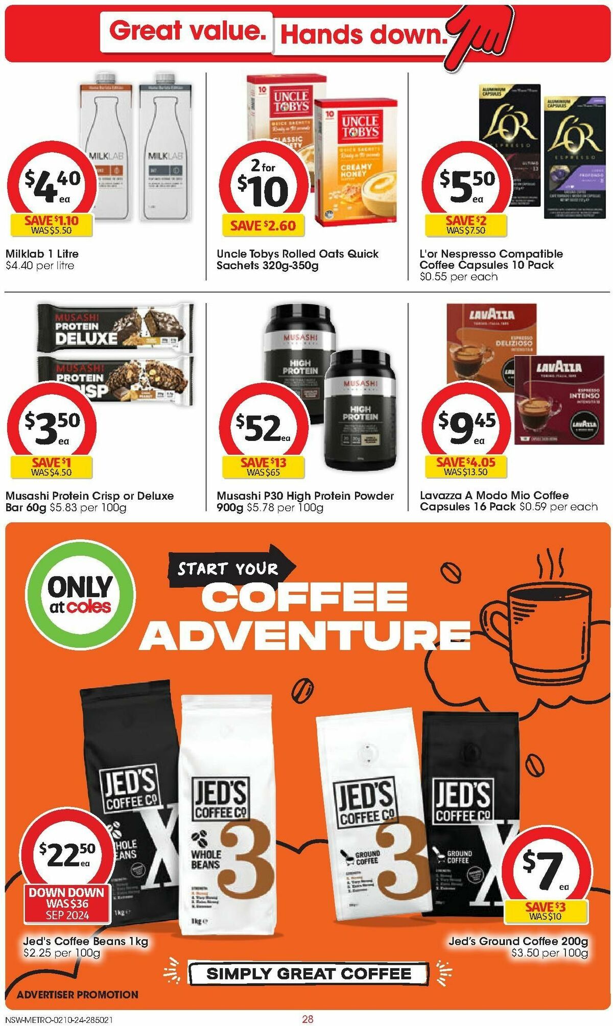 Coles Catalogues from 2 October