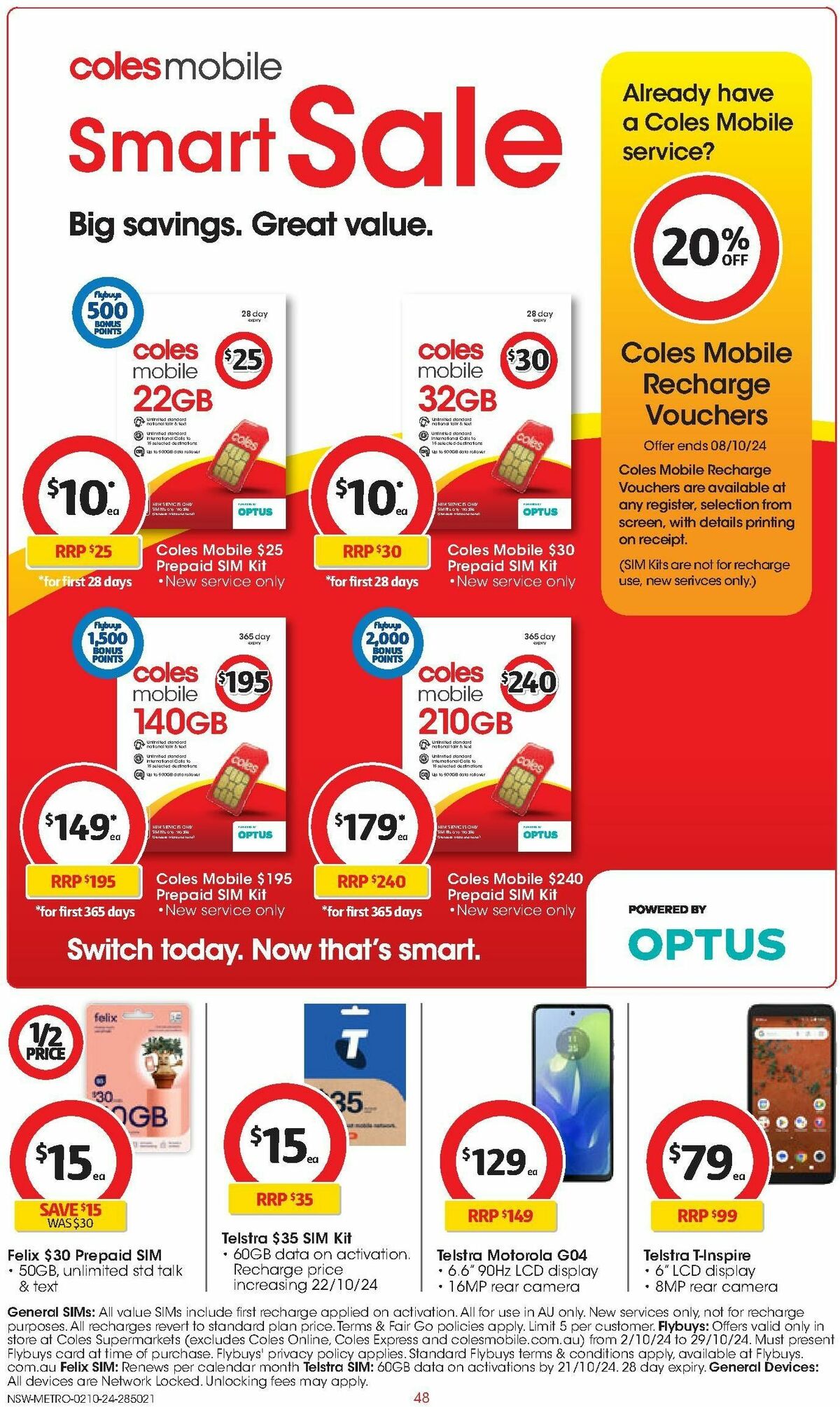 Coles Catalogues from 2 October