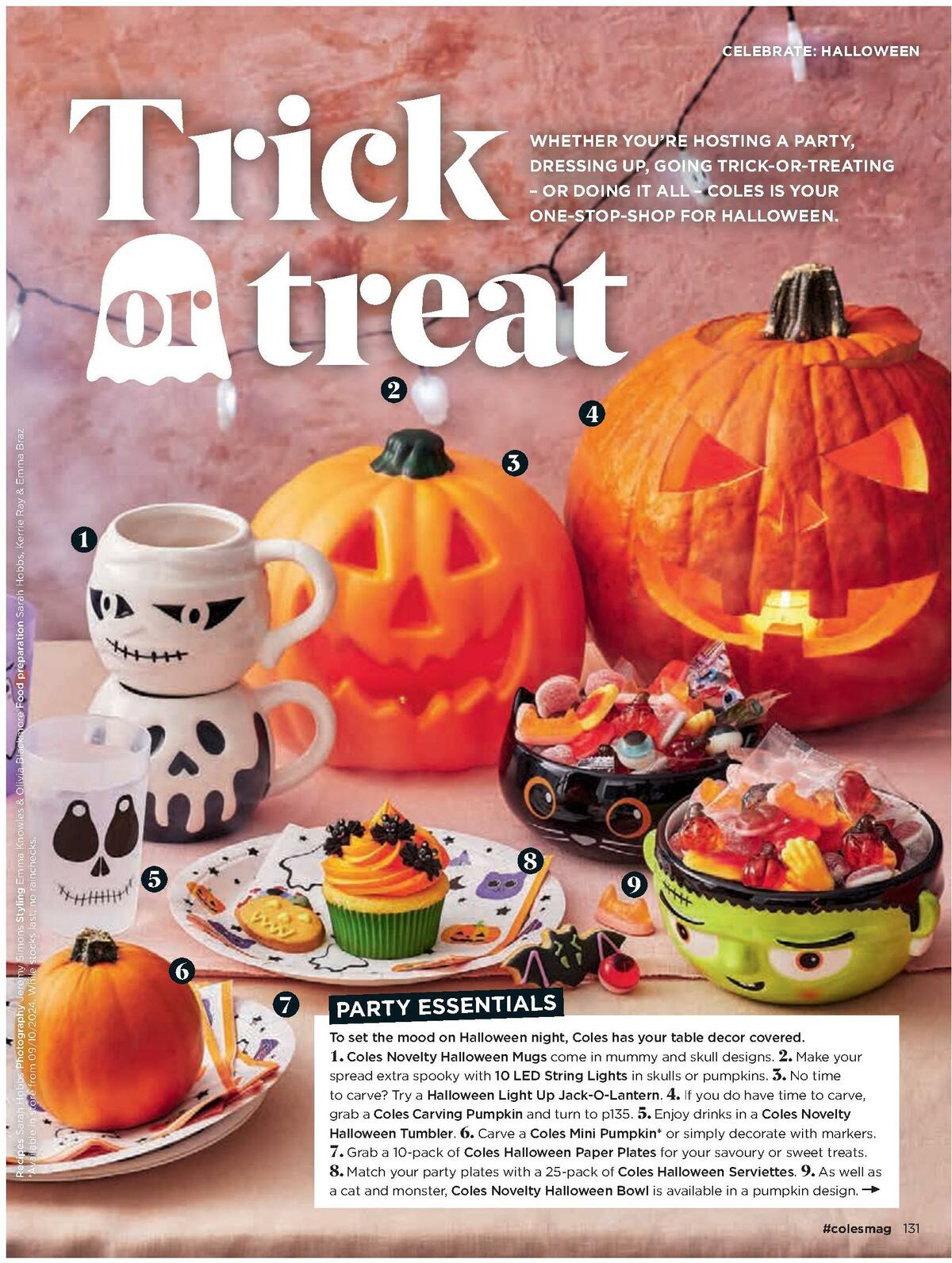 Coles Magazine October Catalogues from 1 October