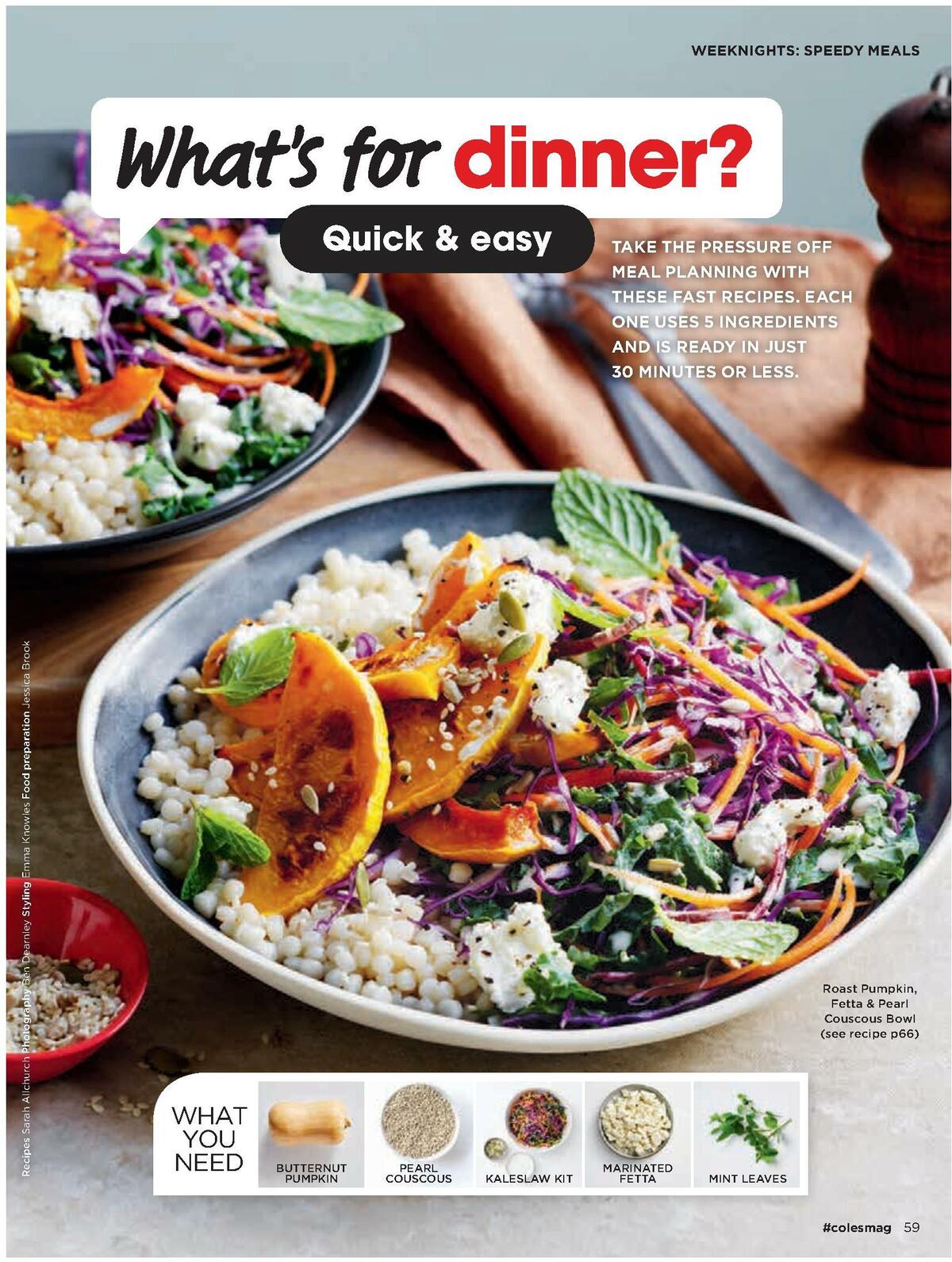 Coles Magazine October Catalogues from 1 October