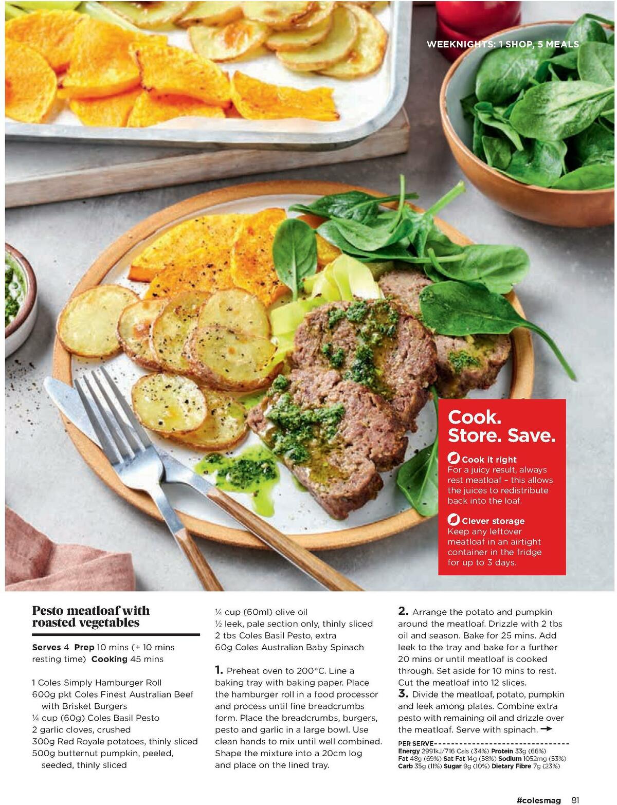 Coles Magazine October Catalogues from 1 October