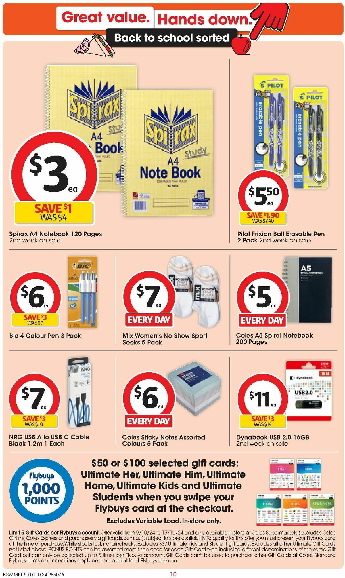 Coles Catalogues from 9 October