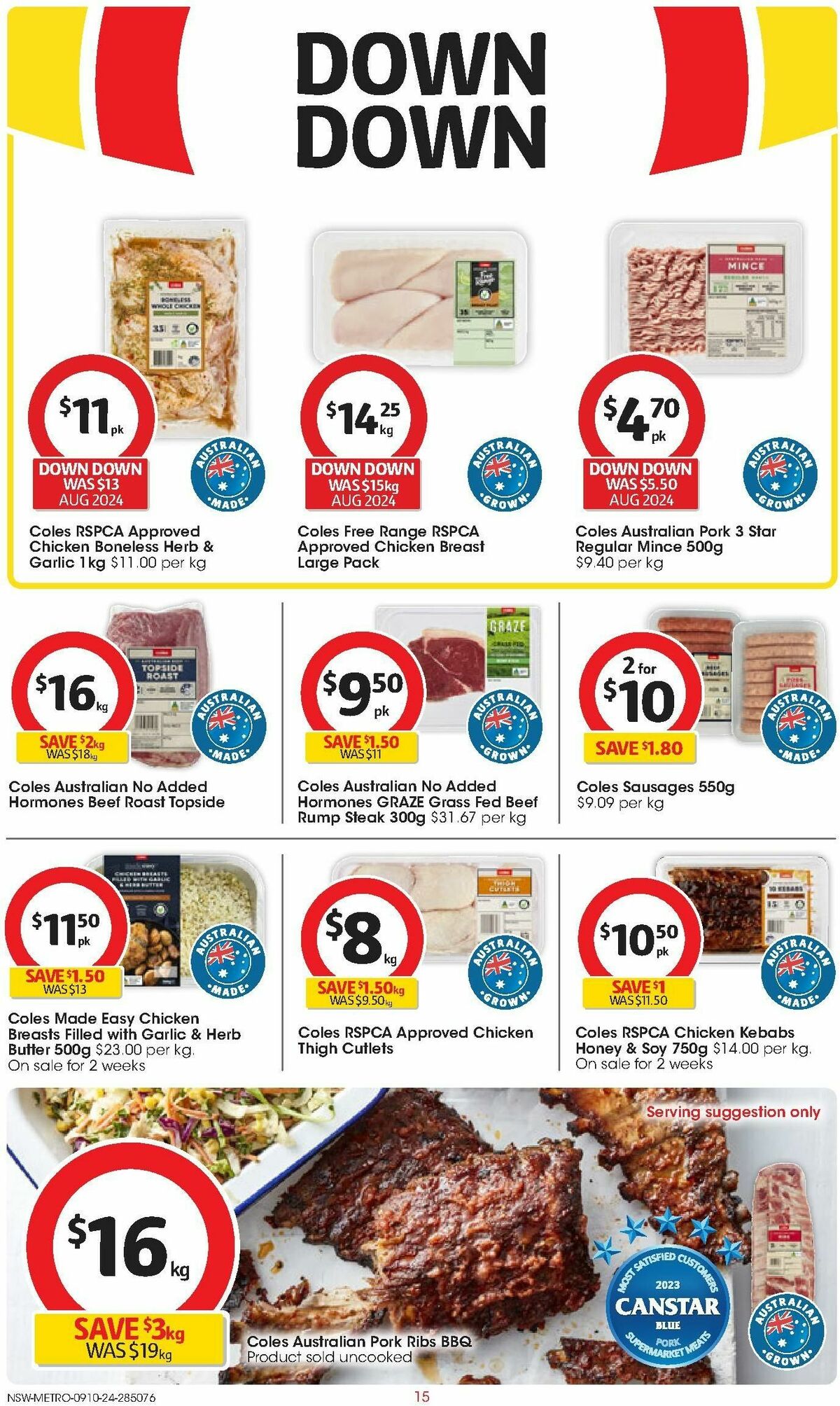 Coles Catalogues from 9 October