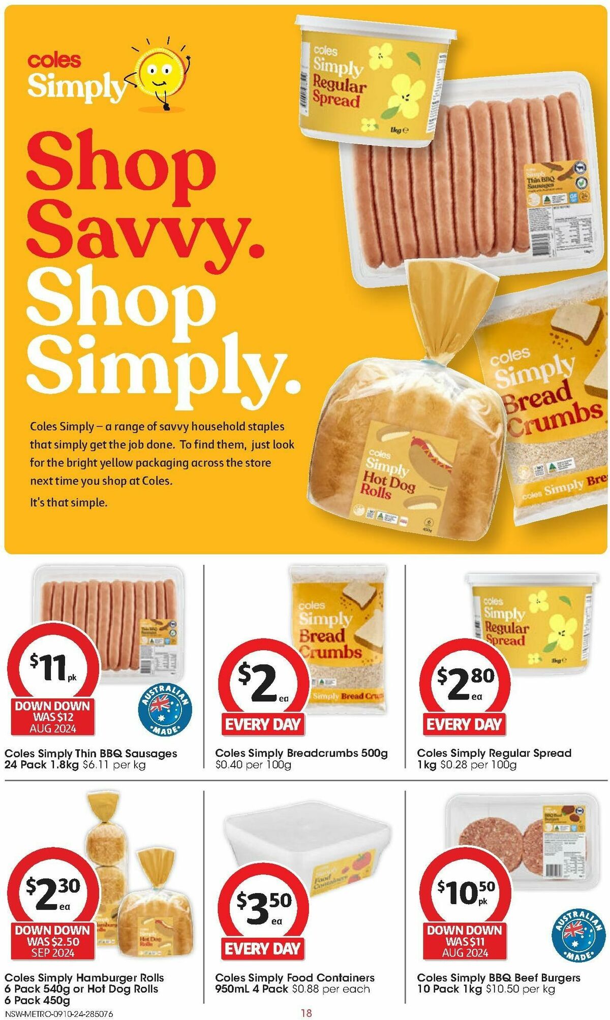 Coles Catalogues from 9 October