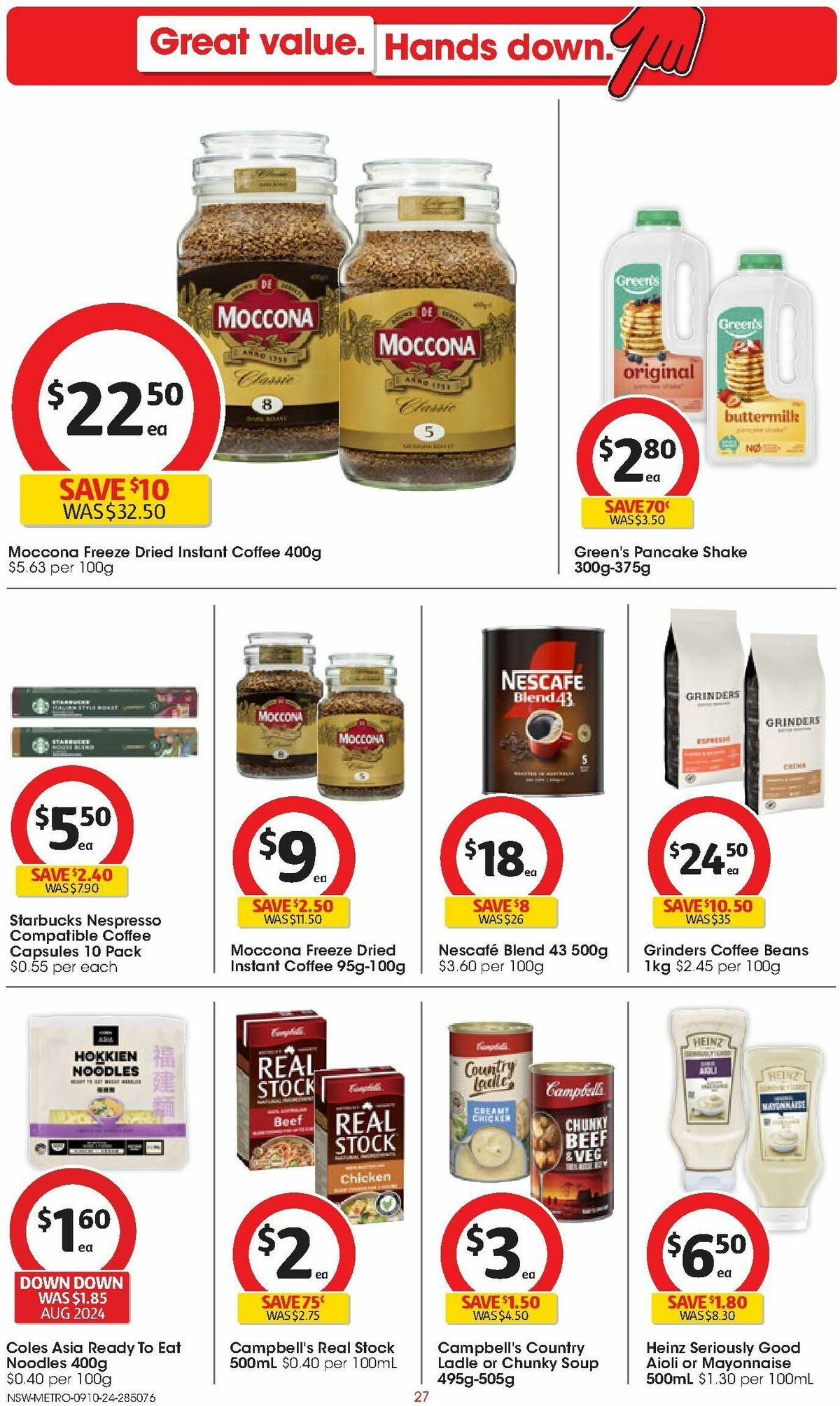 Coles Catalogues from 9 October