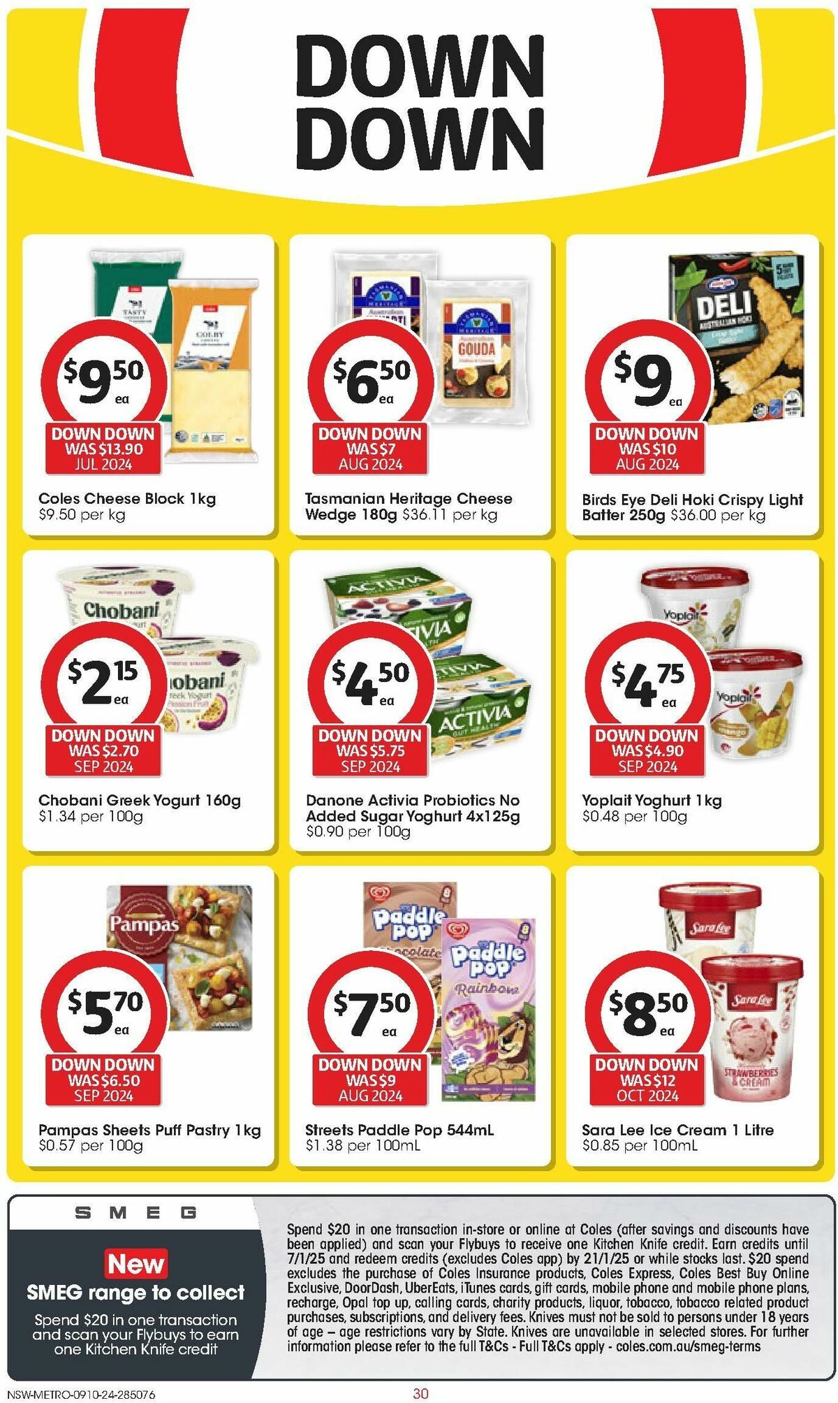 Coles Catalogues from 9 October