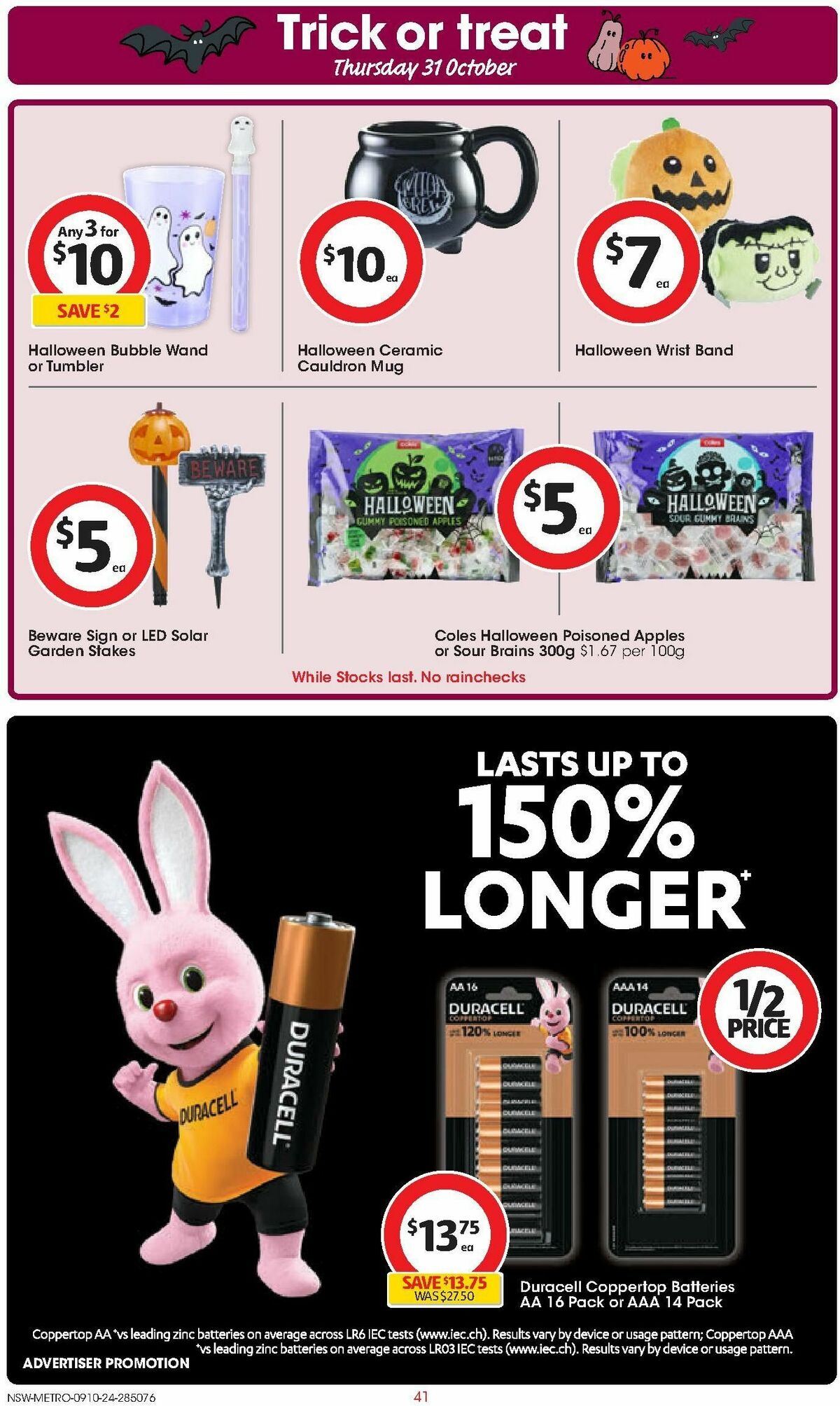 Coles Catalogues from 9 October